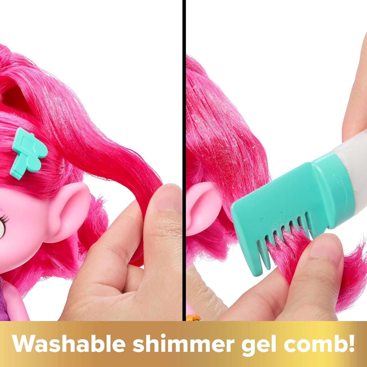 Muñeca Reina Poppy Hair-Tastic Mattel 16.5 cm 15+ accesorios