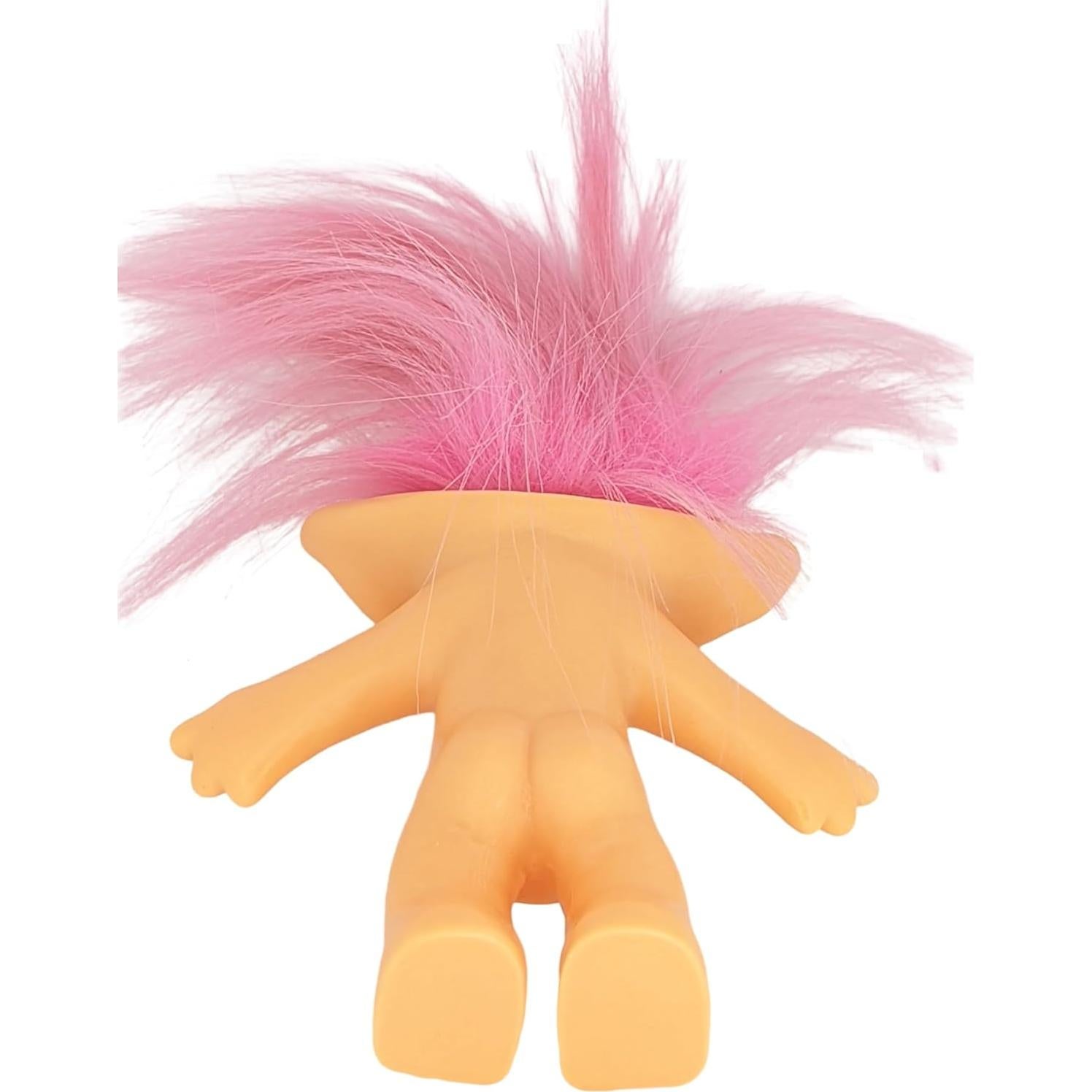 Muñeca Troll Vintage Cabello Rosa 12.7 cm Russ Berries