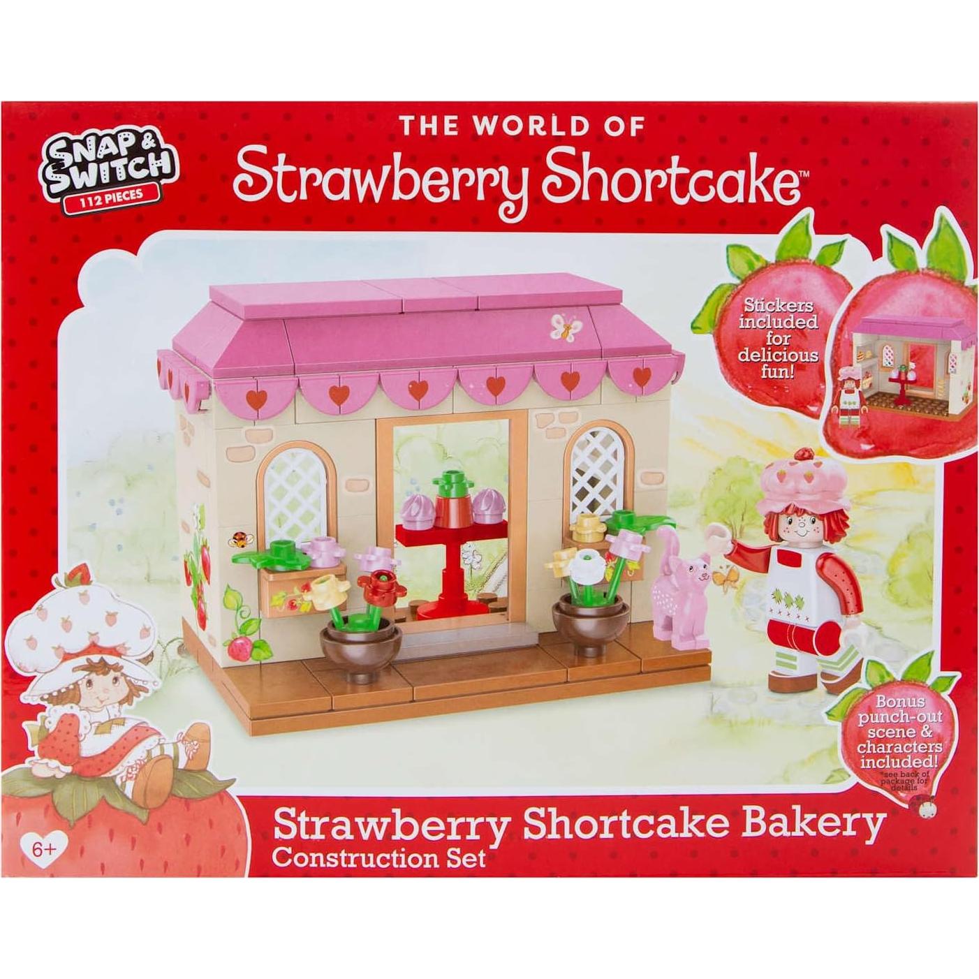 Juego de Pastelería de Fresa Snap & Switch - 112 Piezas