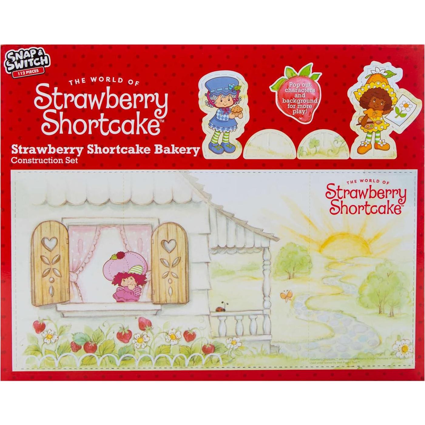 Juego de Pastelería de Fresa Snap & Switch - 112 Piezas