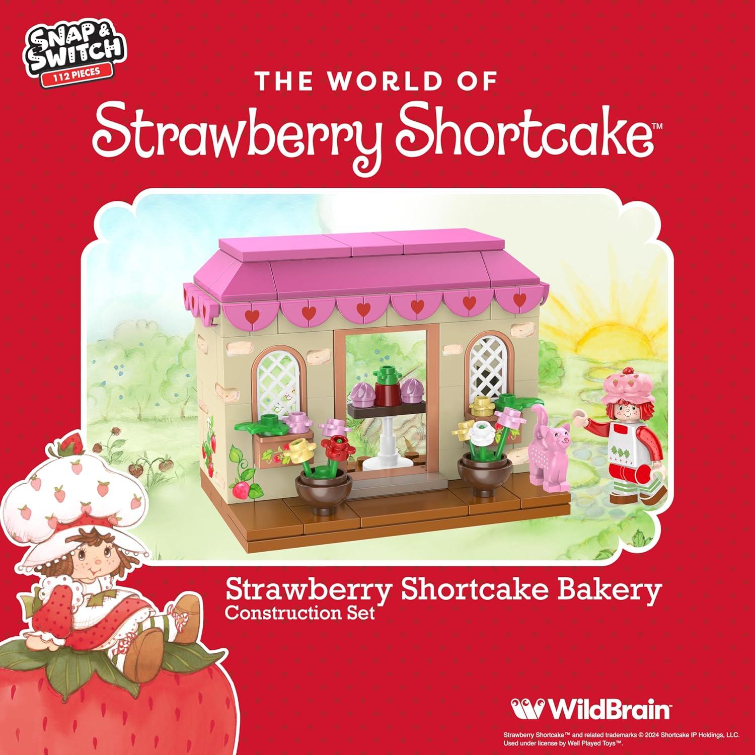 Juego de Pastelería de Fresa Snap & Switch - 112 Piezas