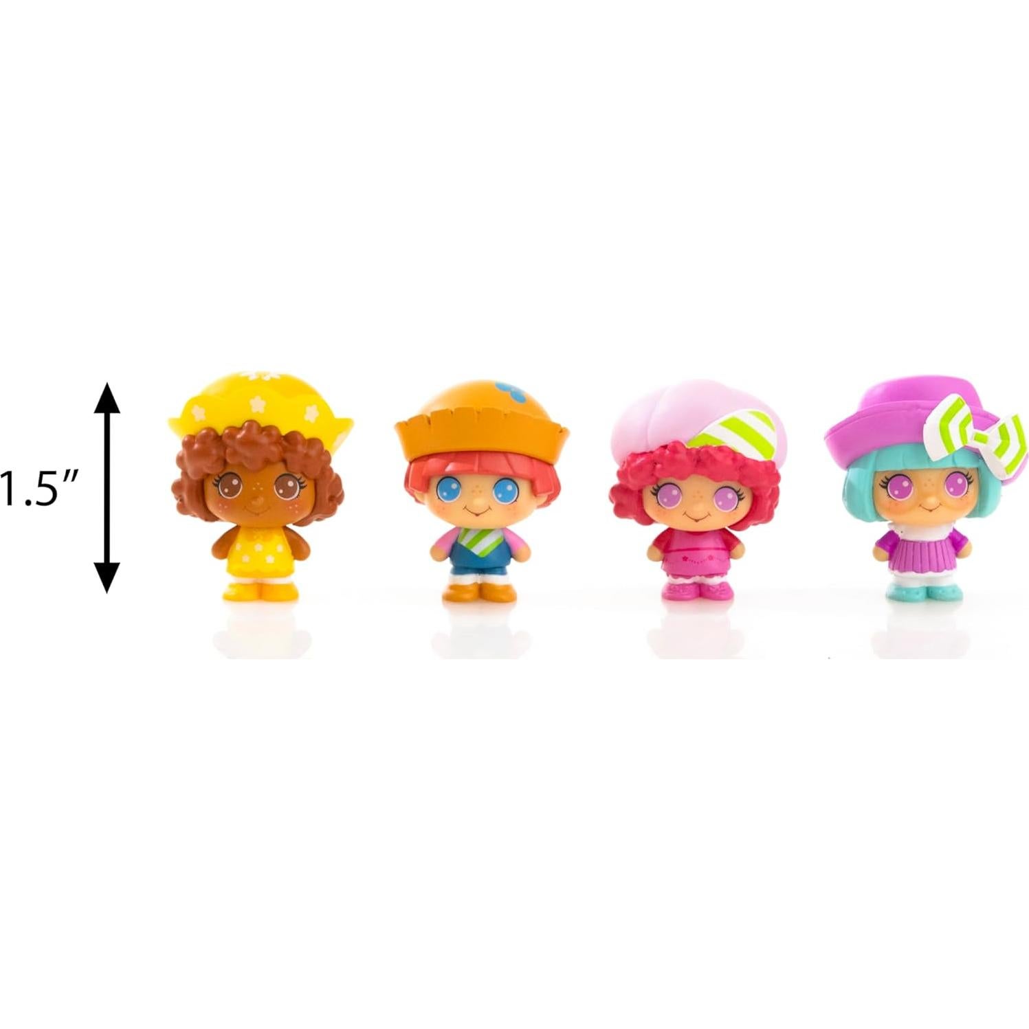 The Loyal Subjects Strawberry Shortcake 2-Pack with 4 Collectible Micro 1.5-inch Cheebee Blind Bag Mystery Figures