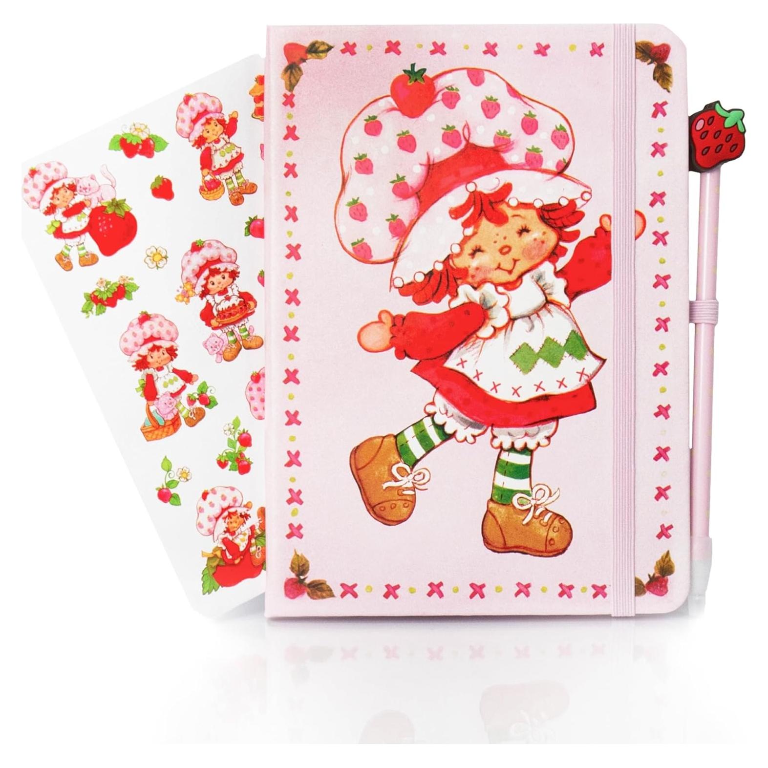 Conjunto de Diario Strawberry Shortcake con Bolígrafo y Stickers