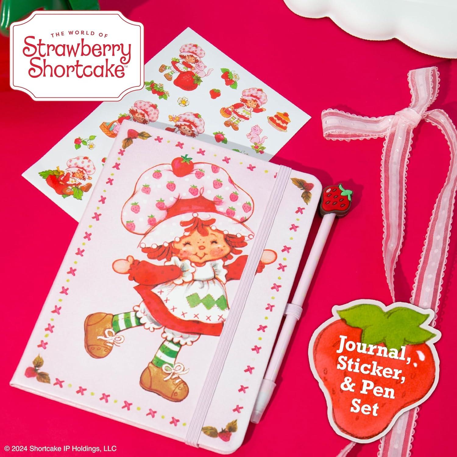 Conjunto de Diario Strawberry Shortcake con Bolígrafo y Stickers