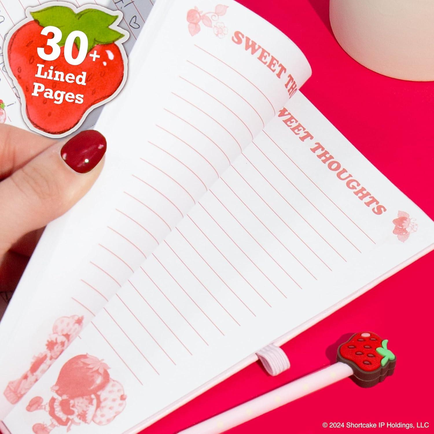 Conjunto de Diario Strawberry Shortcake con Bolígrafo y Stickers
