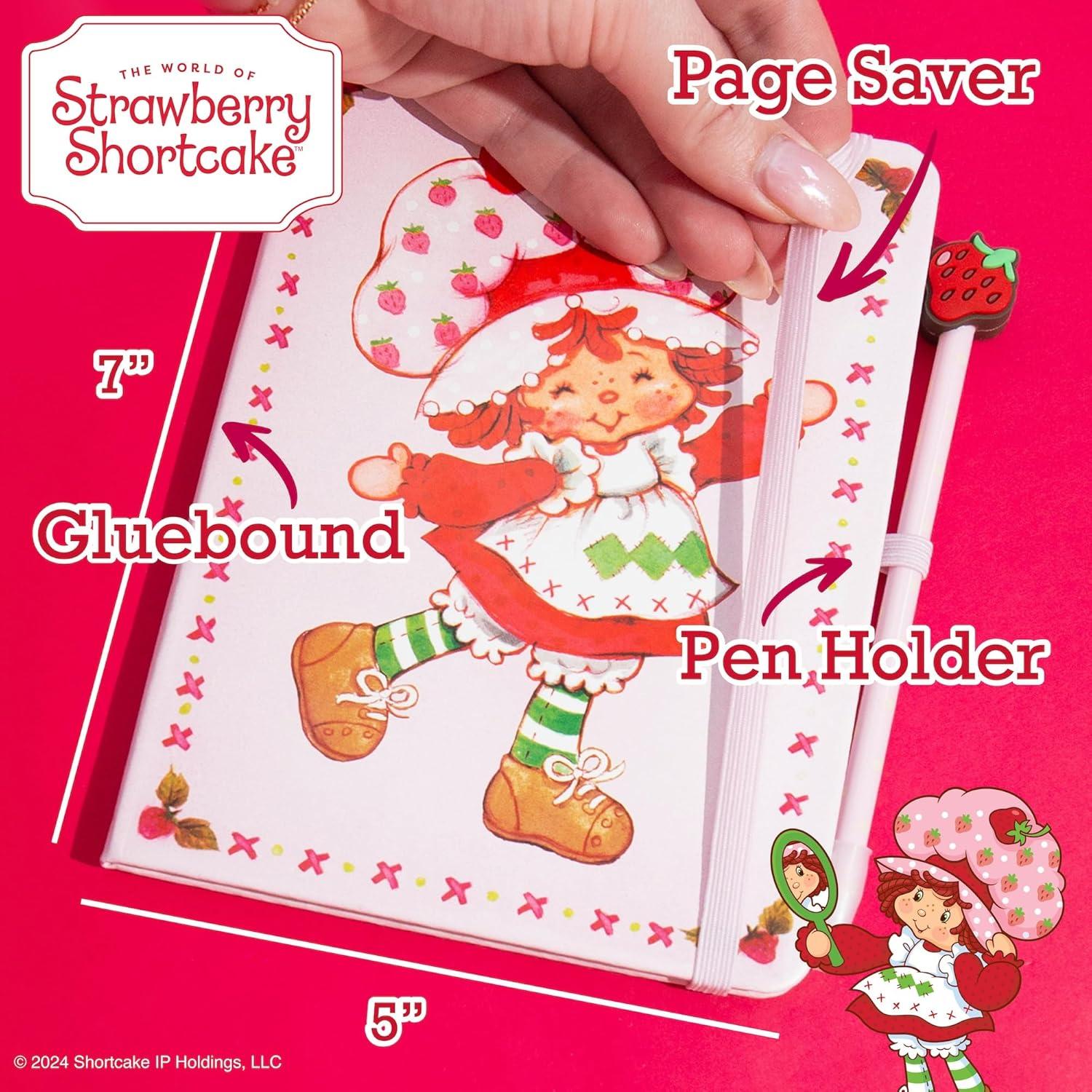 Conjunto de Diario Strawberry Shortcake con Bolígrafo y Stickers