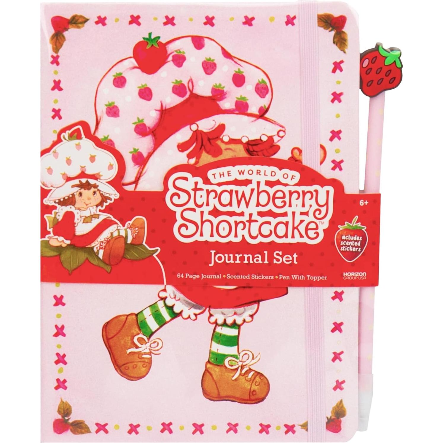 Conjunto de Diario Strawberry Shortcake con Bolígrafo y Stickers
