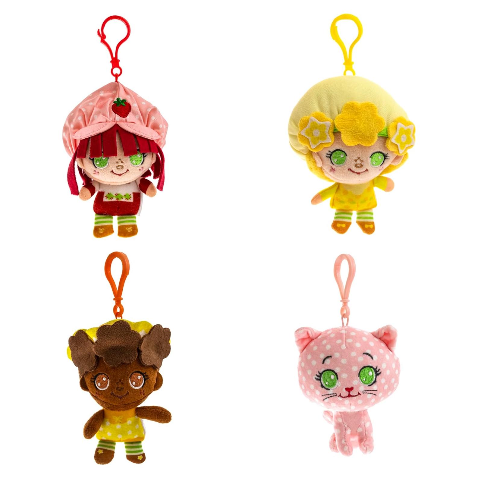 Conjunto de 4 Clips de Peluche Aromatizados TLS Toy