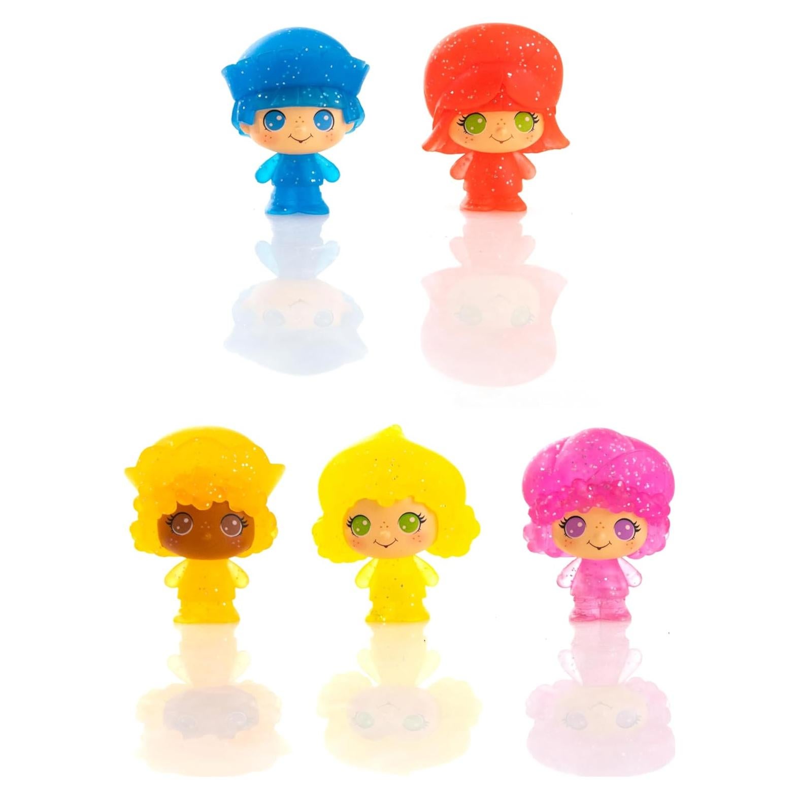 Conjunto de Figuras Micro Cheebee Berry Besties TLS Toy 5 Pzs