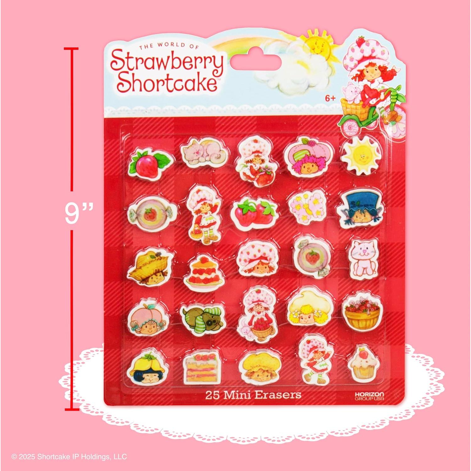 Borradores Mini de Pastel de Fresa - 25 Piezas - Horizon Group