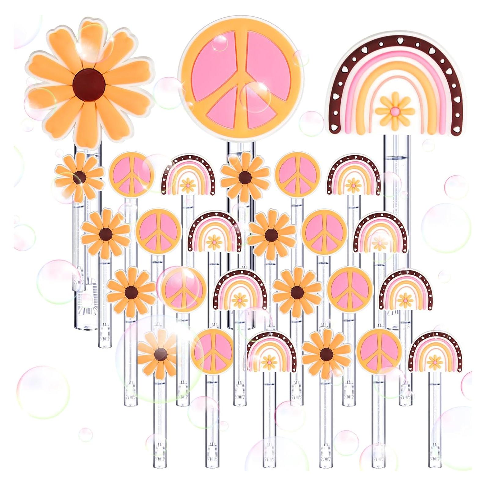 24 Varitas de Burbuja Mini Groovy Seenelling - Fiesta Niños