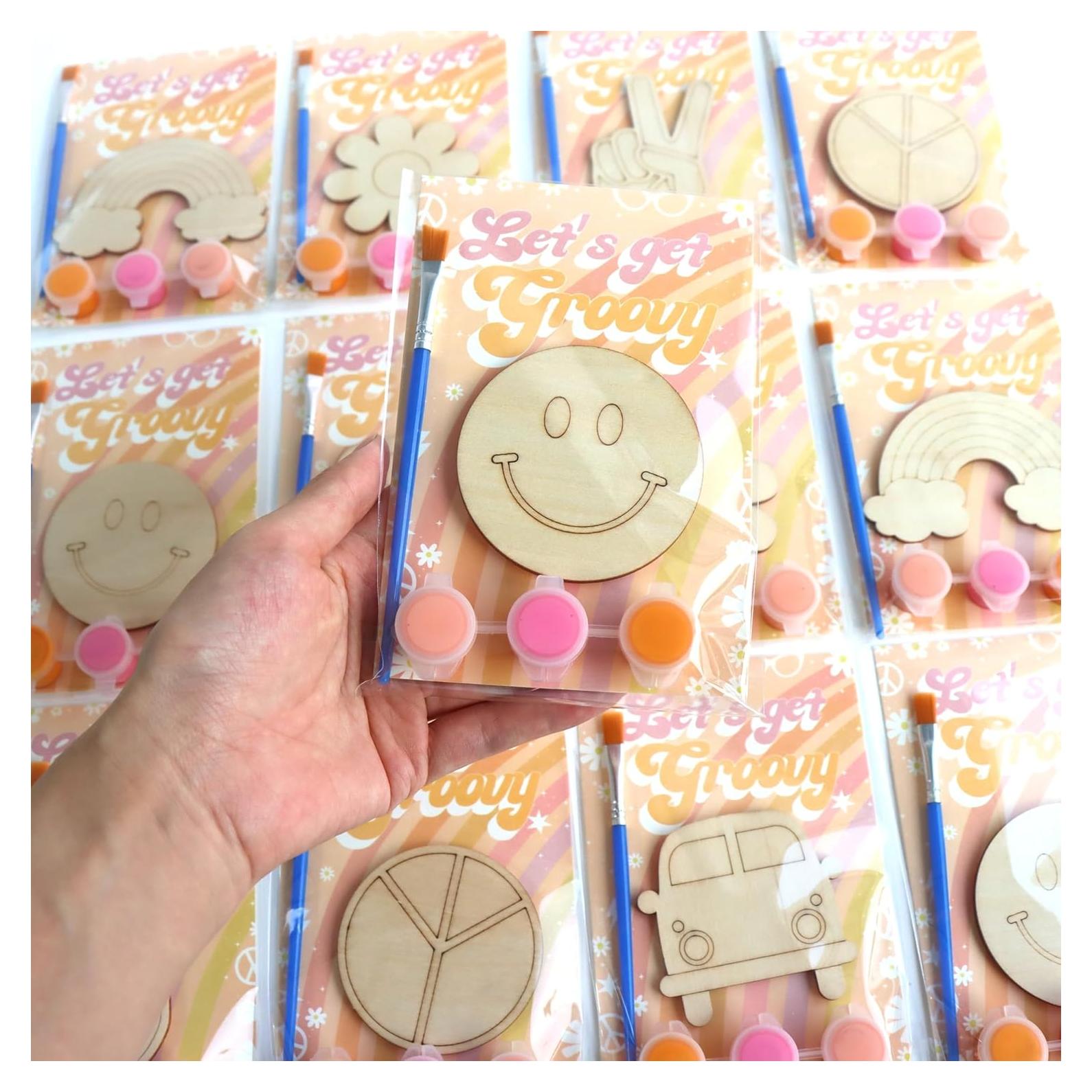 Kit de Pintura Groovy BOIKOKY 12 Piezas para Niños