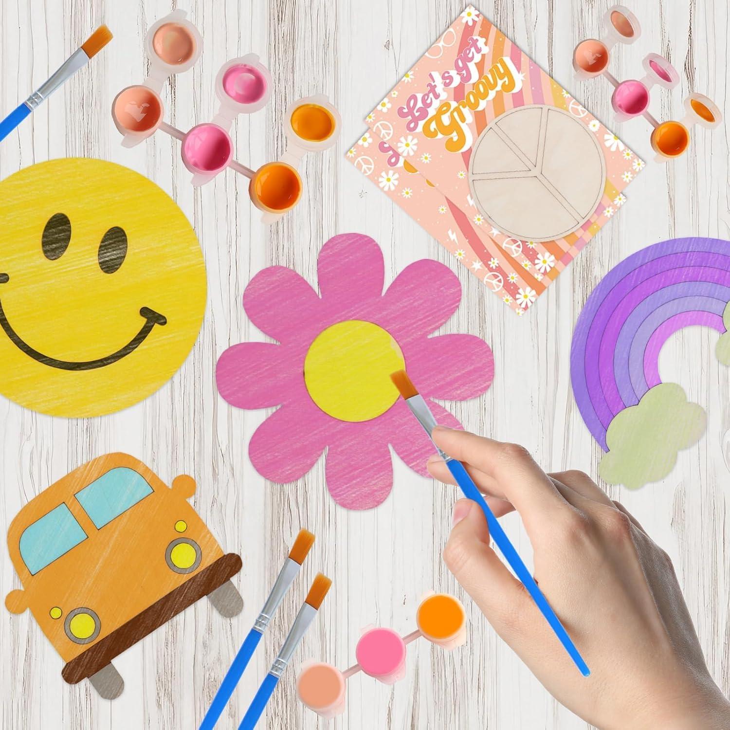 Kit de Pintura Groovy BOIKOKY 12 Piezas para Niños