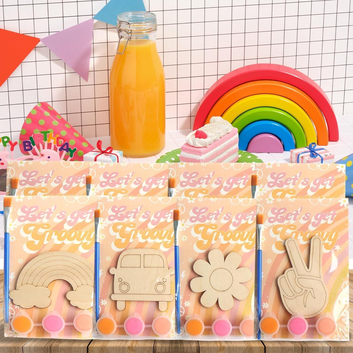 Kit de Pintura Groovy BOIKOKY 12 Piezas para Niños