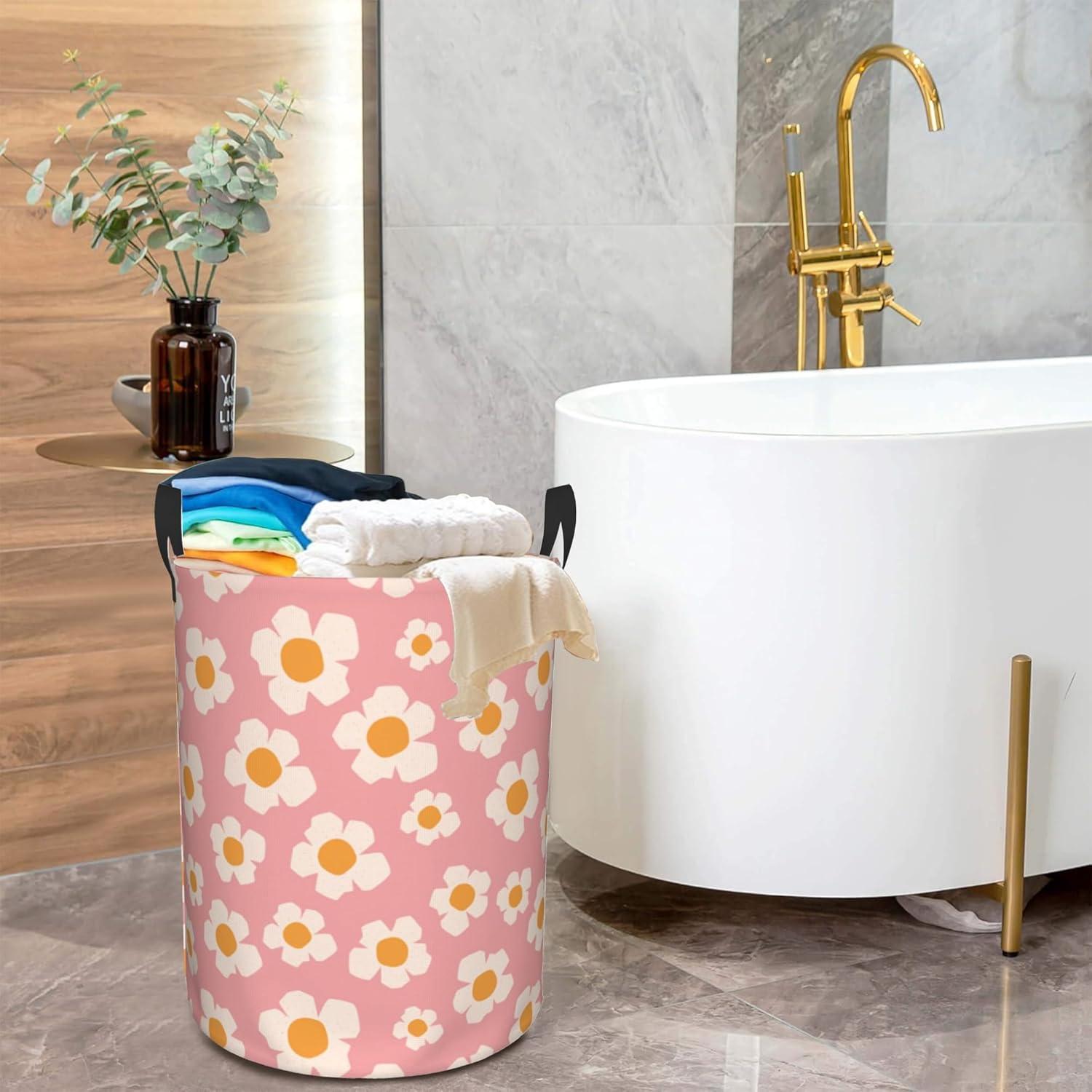 Cesta de Almacenamiento Plegable TUBAMQ 50.8x40.6 cm Floral