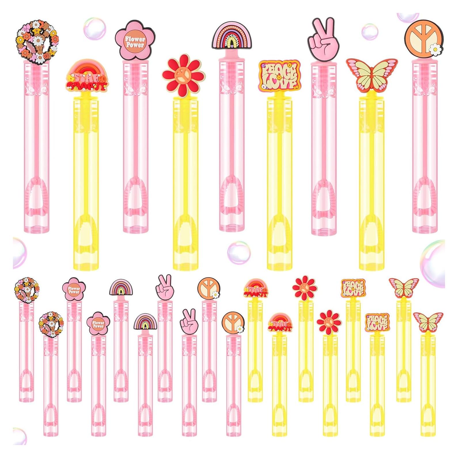 27 Mini Varitas de Burbujas Dos Groovy Rotatingpals 11.5 cm