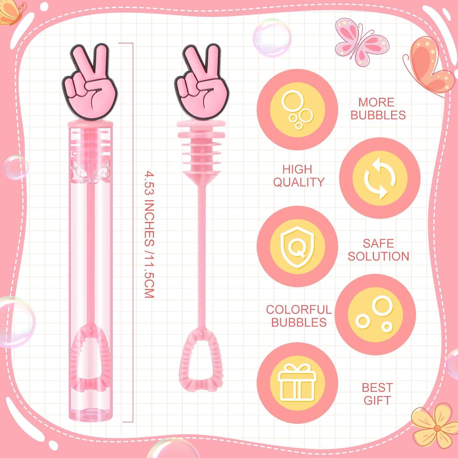 27 Mini Varitas de Burbujas Dos Groovy Rotatingpals 11.5 cm