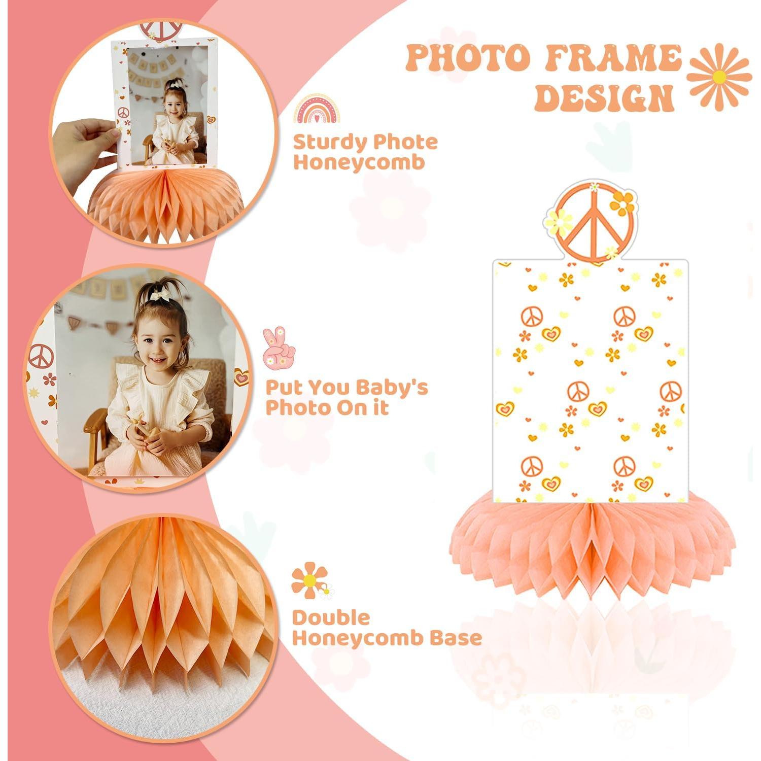 Decoraciones de Cumpleaños Groovy Niña NUTTYBASH 2 Años