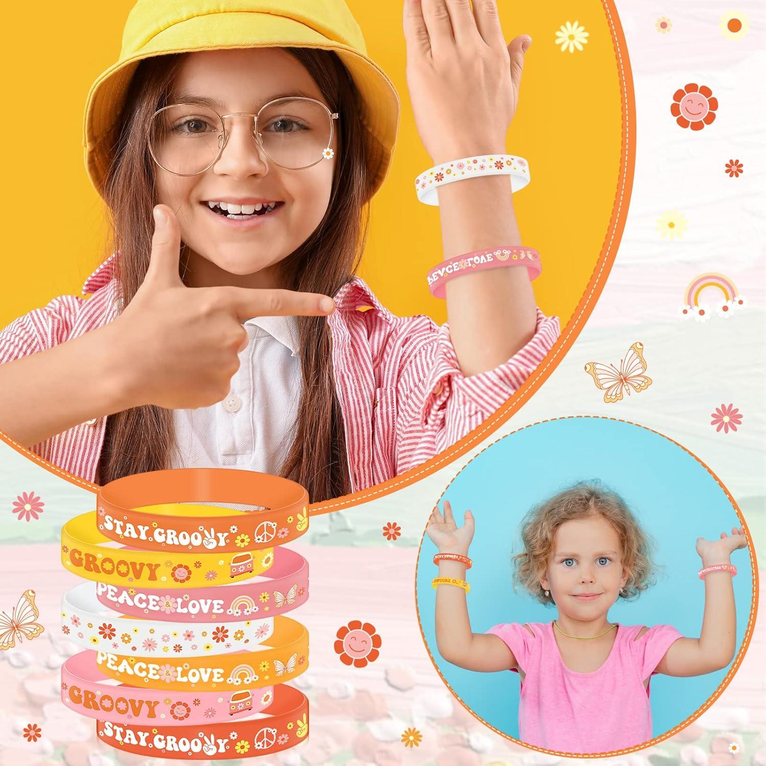 Pulseras de Silicona Sasylvia Hippie Boho 30 Pcs 20 cm