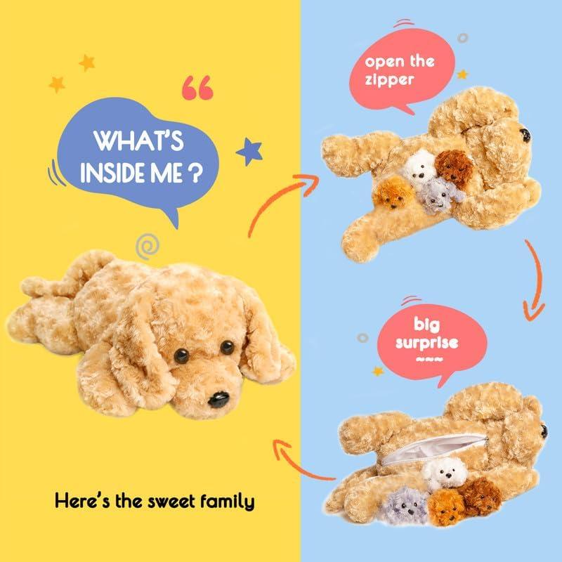 Set de 5 Animales de Peluche Vposyako para Niñas 3-9 Años