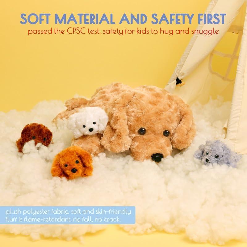 Set de 5 Animales de Peluche Vposyako para Niñas 3-9 Años