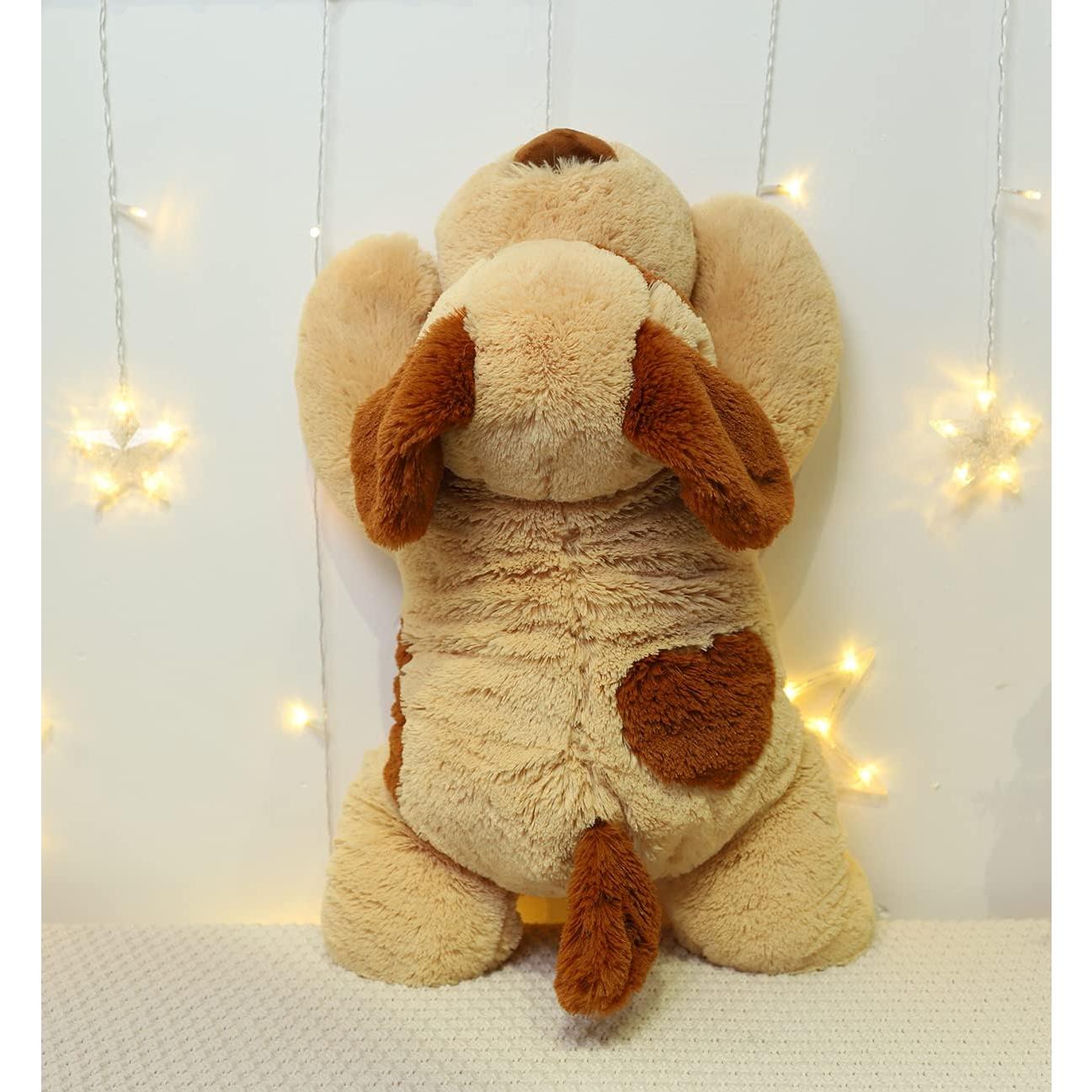 Perro de Peluche con Peso YESGIRL 68 cm 2.27 kg Marrón Claro