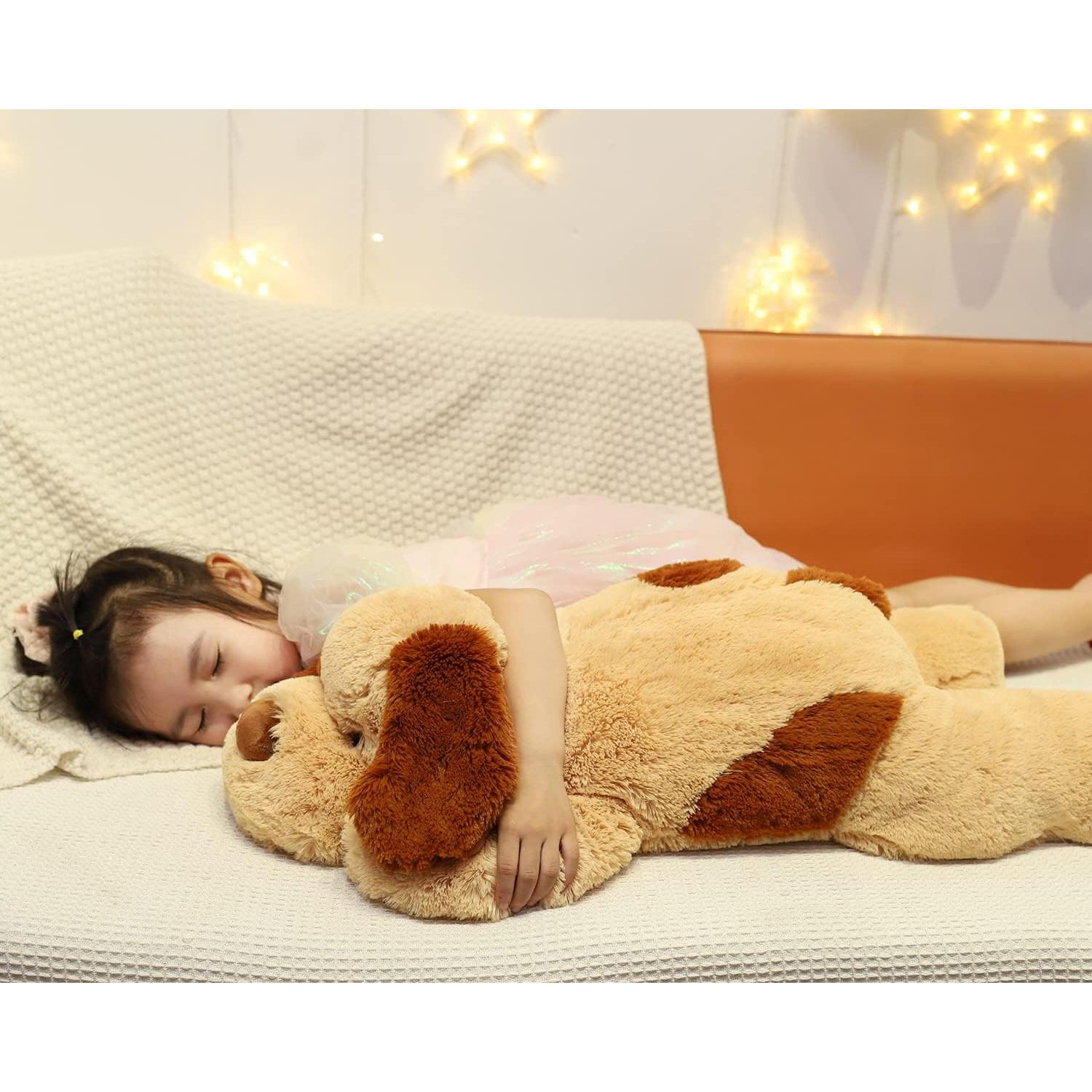 Perro de Peluche con Peso YESGIRL 68 cm 2.27 kg Marrón Claro