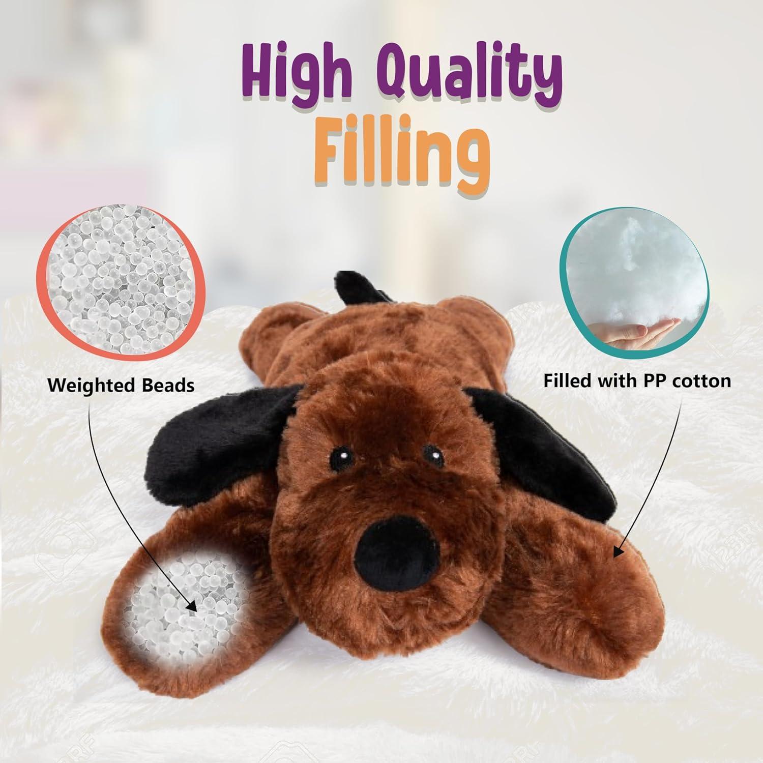 Perro de Peluche con Peso Cuddle Buds 2.27 kg 50.8 cm