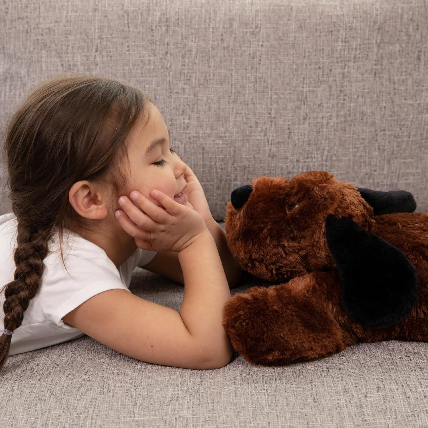 Perro de Peluche con Peso Cuddle Buds 2.27 kg 50.8 cm