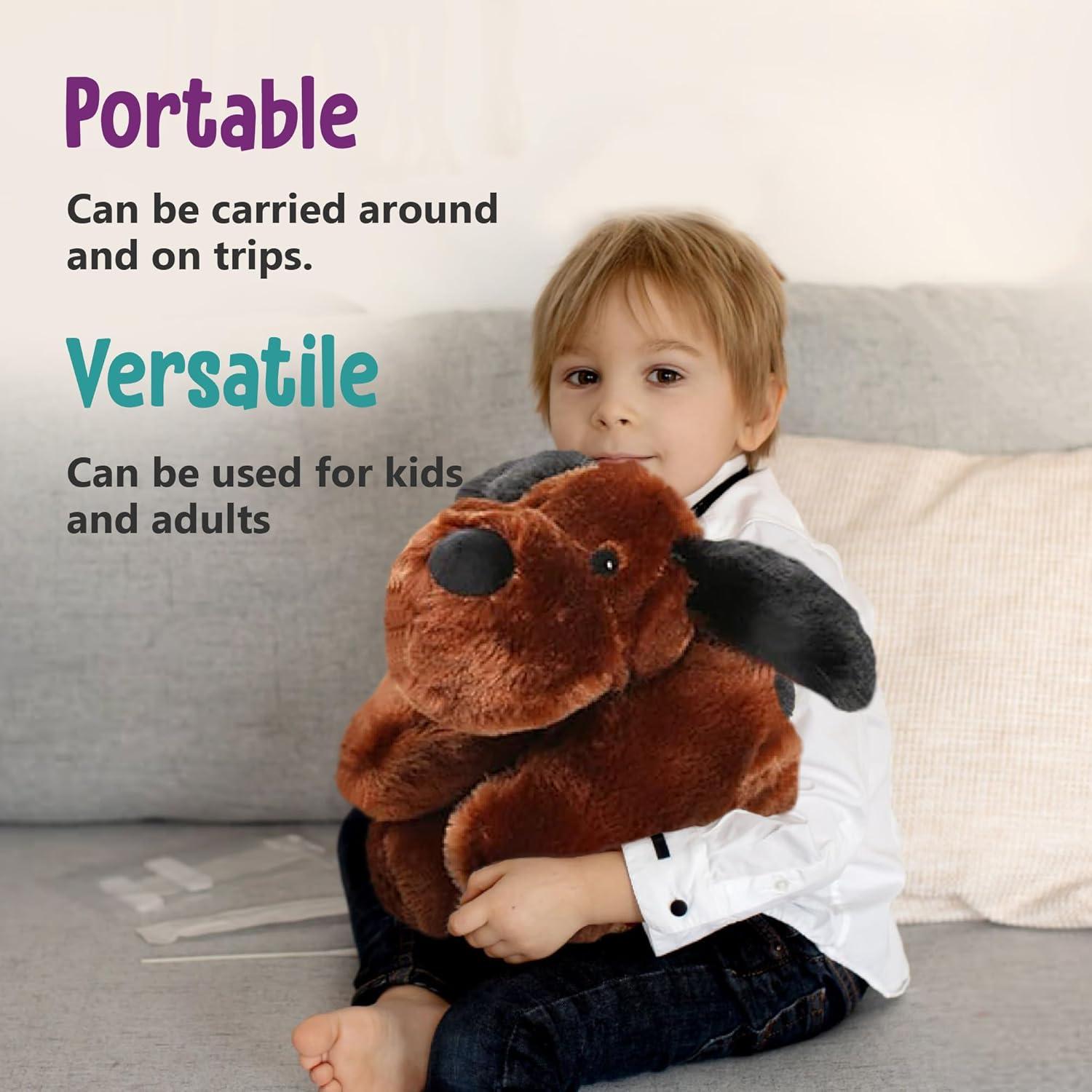 Perro de Peluche con Peso Cuddle Buds 2.27 kg 50.8 cm