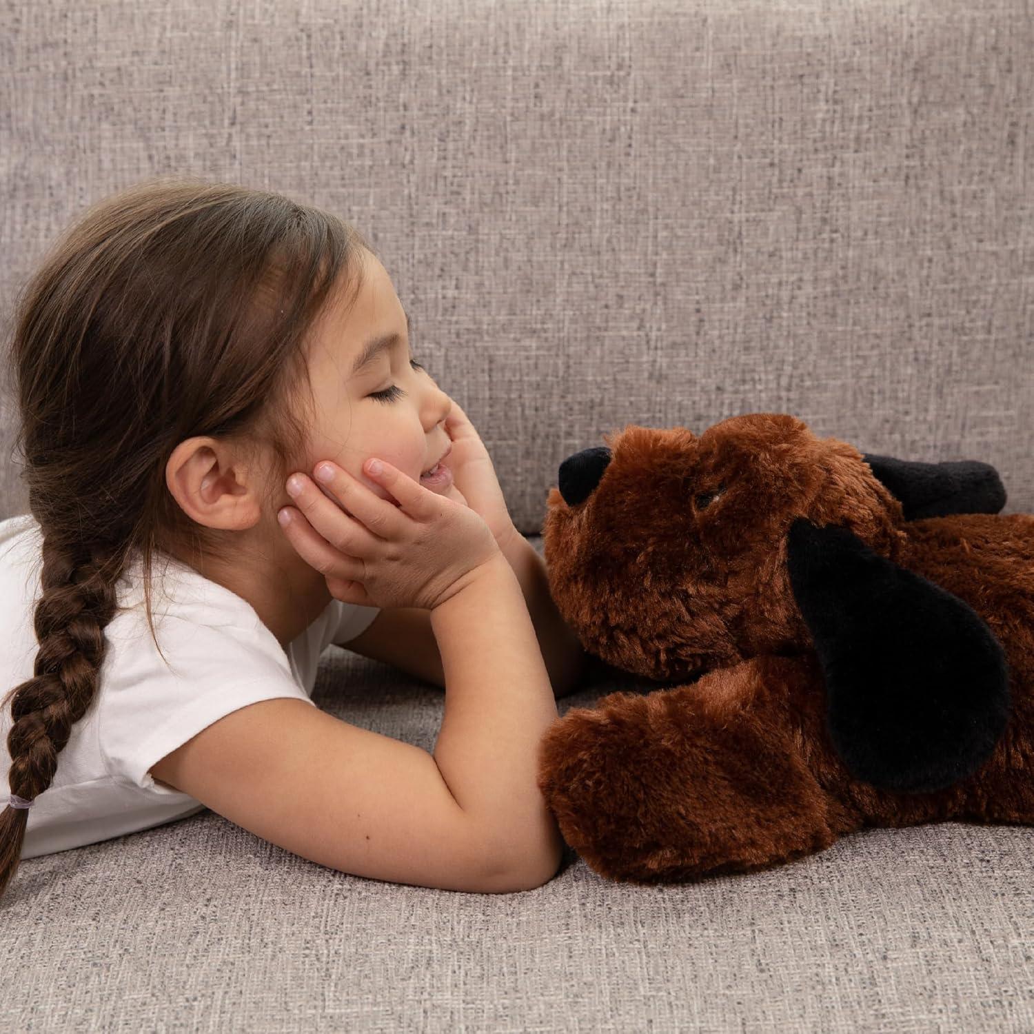 Perro de Peluche con Peso Cuddle Buds 2.27 kg 50.8 cm