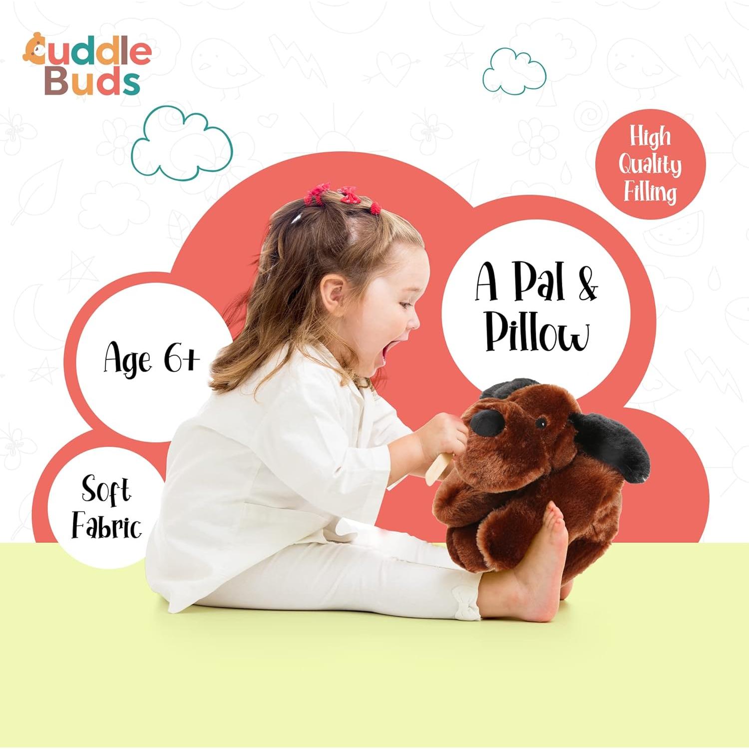Perro de Peluche con Peso Cuddle Buds 2.27 kg 50.8 cm