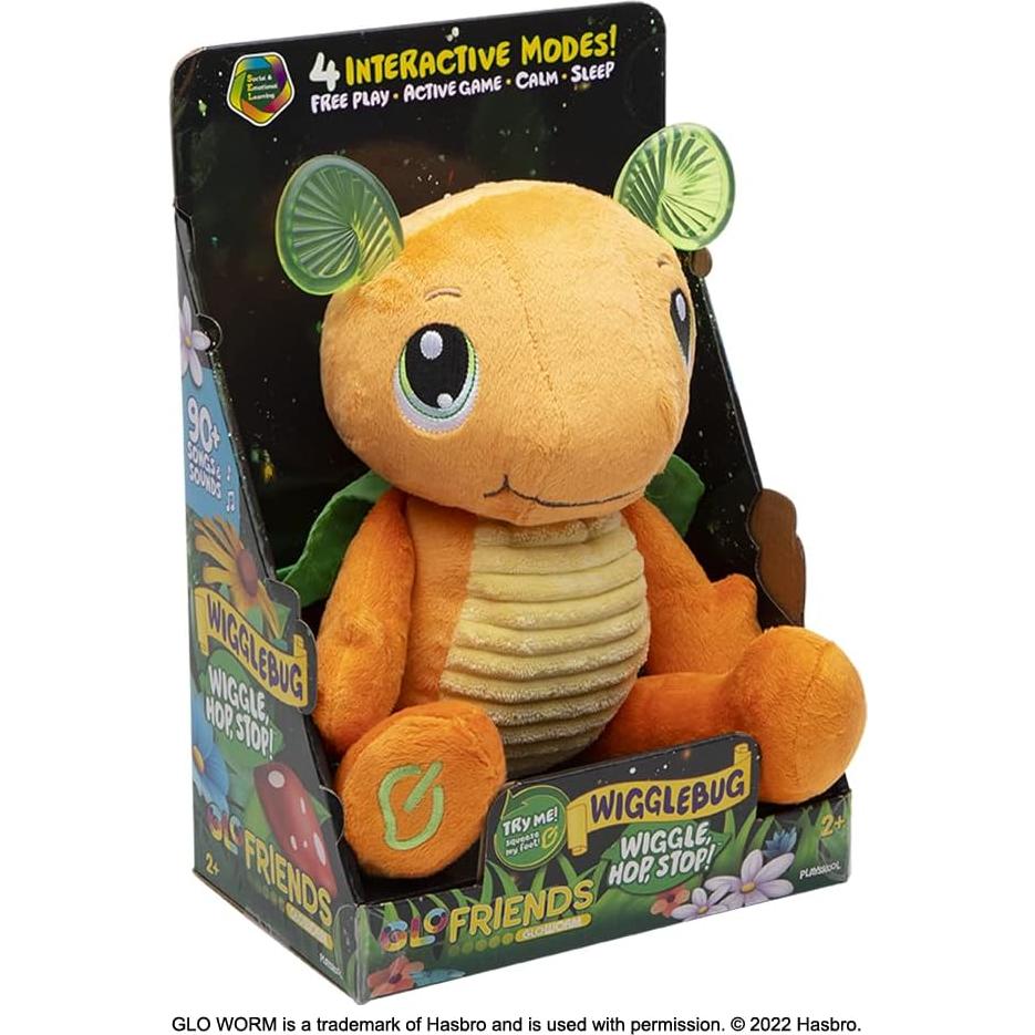 Peluche Interactivo Wigglebug Playskool 4 Modos 0.68 kg 2+