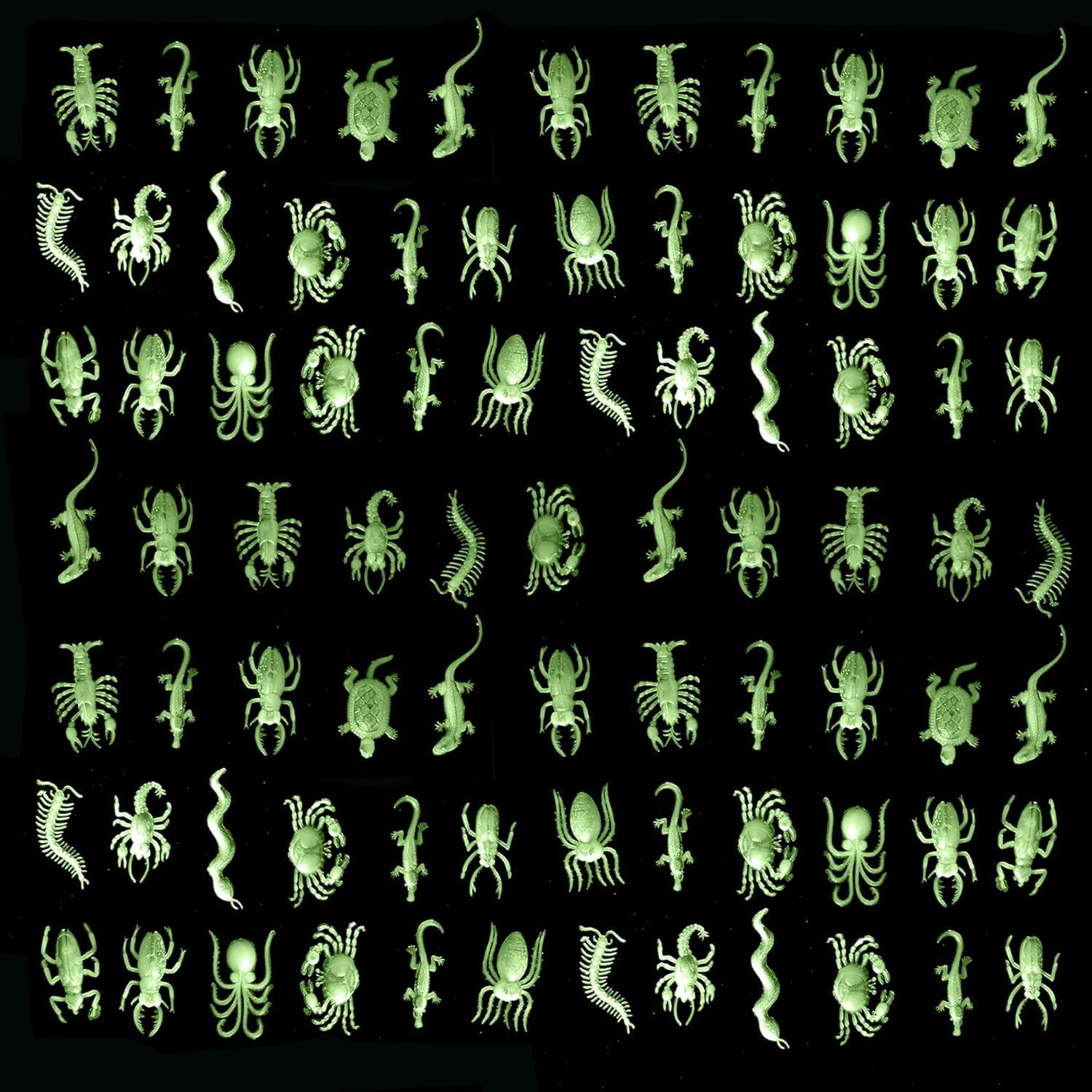 Insectos que Brillan en la Oscuridad - 144 Piezas - Skeleteen