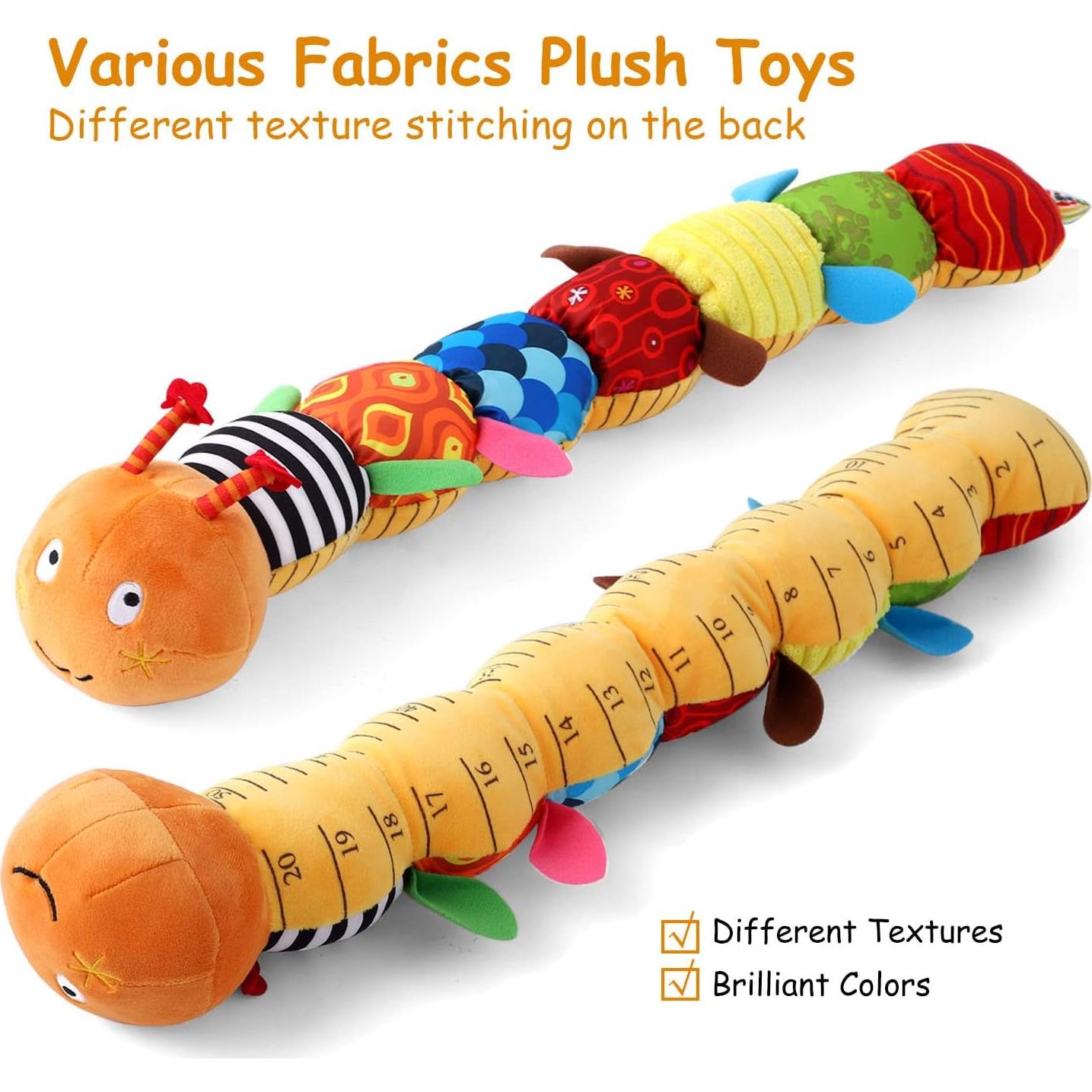 Gusano Musical Suave ZUCOOP 55.88 cm para Bebés 0-3 Años