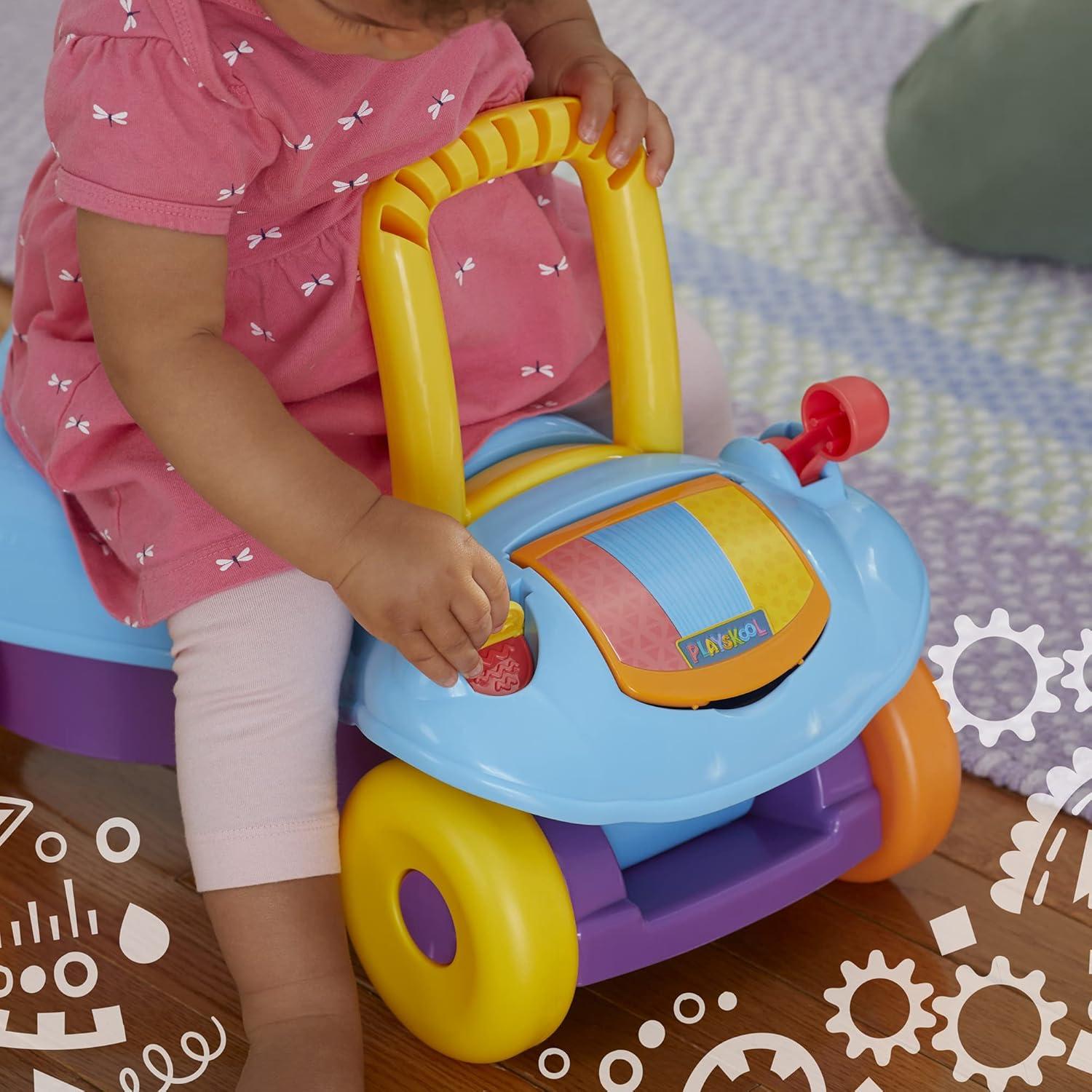 Juguete Andador y Montar Playskool Step Start 2-en-1 9+ Meses