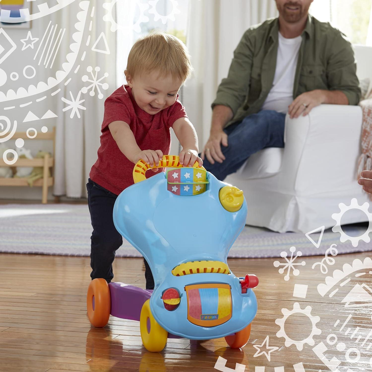 Juguete Andador y Montar Playskool Step Start 2-en-1 9+ Meses