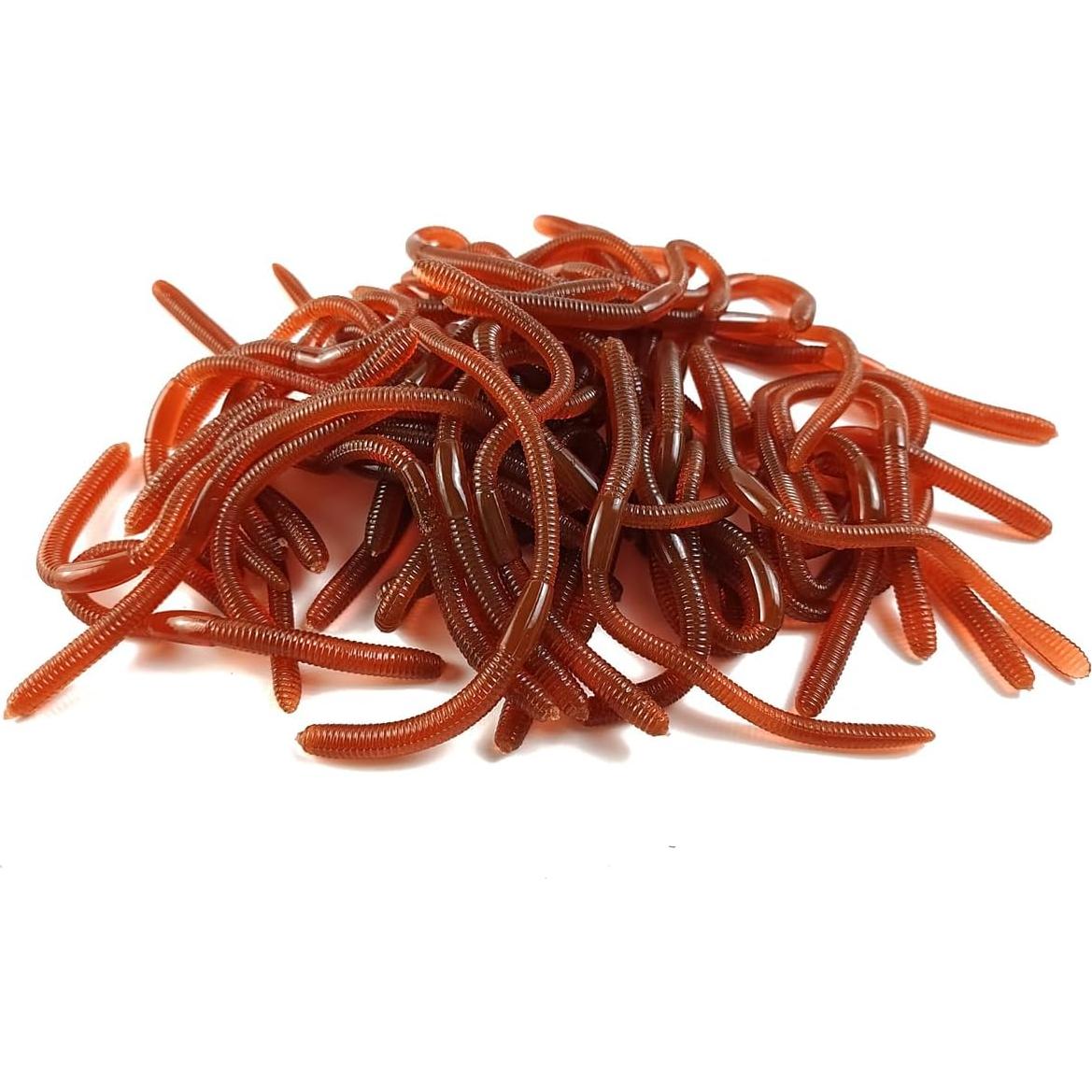 30 Gusanos de Tierra Falsos RONYOUNG 18cm Juguete de Broma