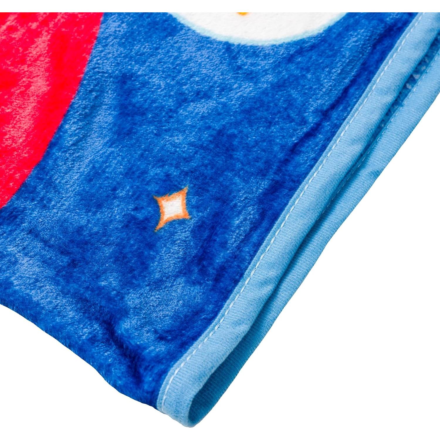 Manta de Felpa Silver Buffalo Care Bears 114x152 cm Suave