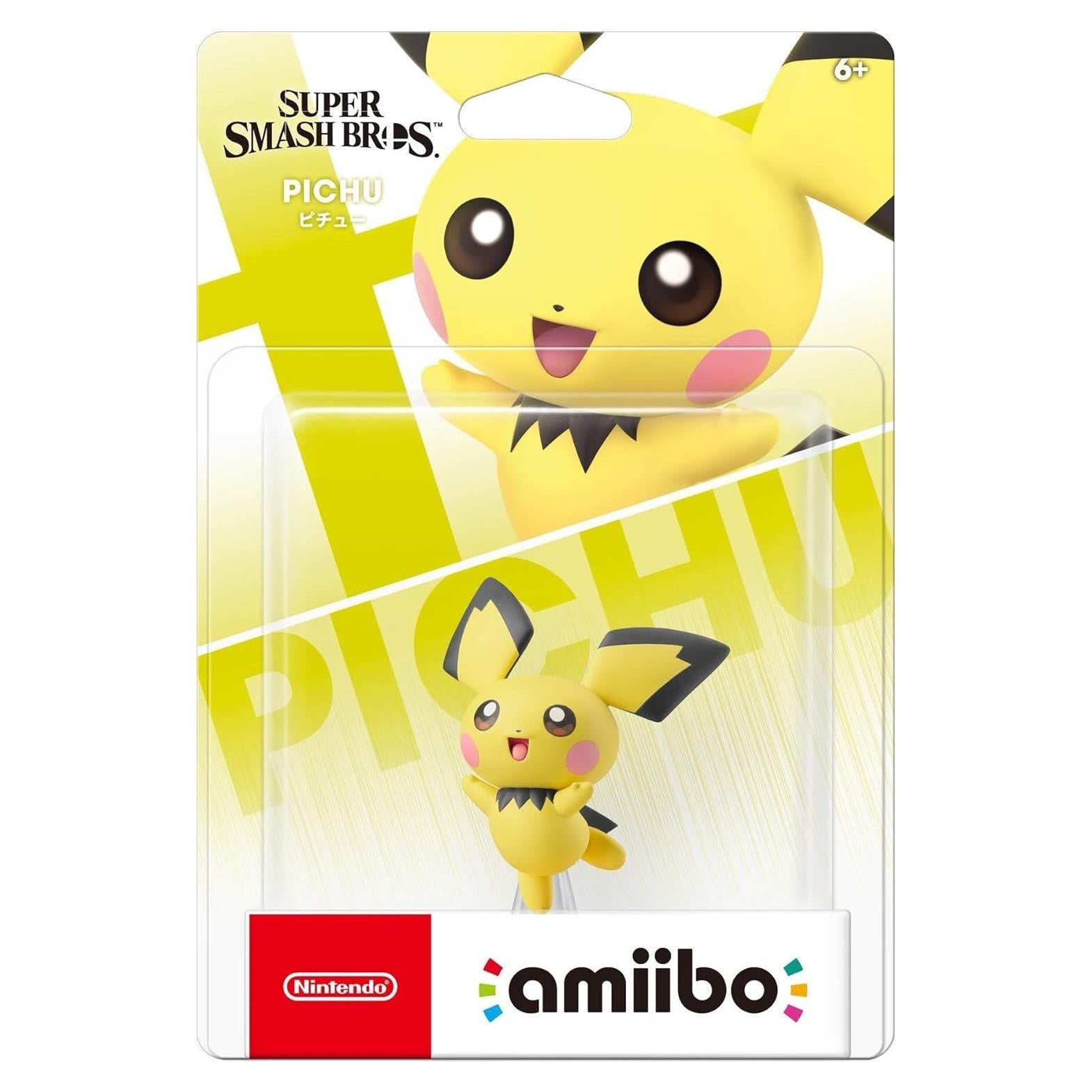 Nintendo Amiibo Pichu Super Smash Bros. para Switch