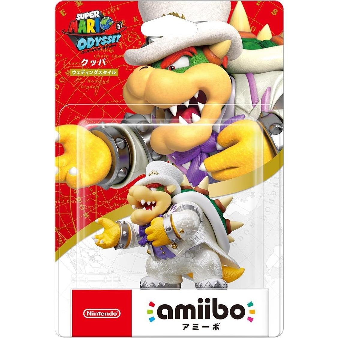 Nintendo Amiibo Bowser Boda Super Mario Odyssey 20.3 cm