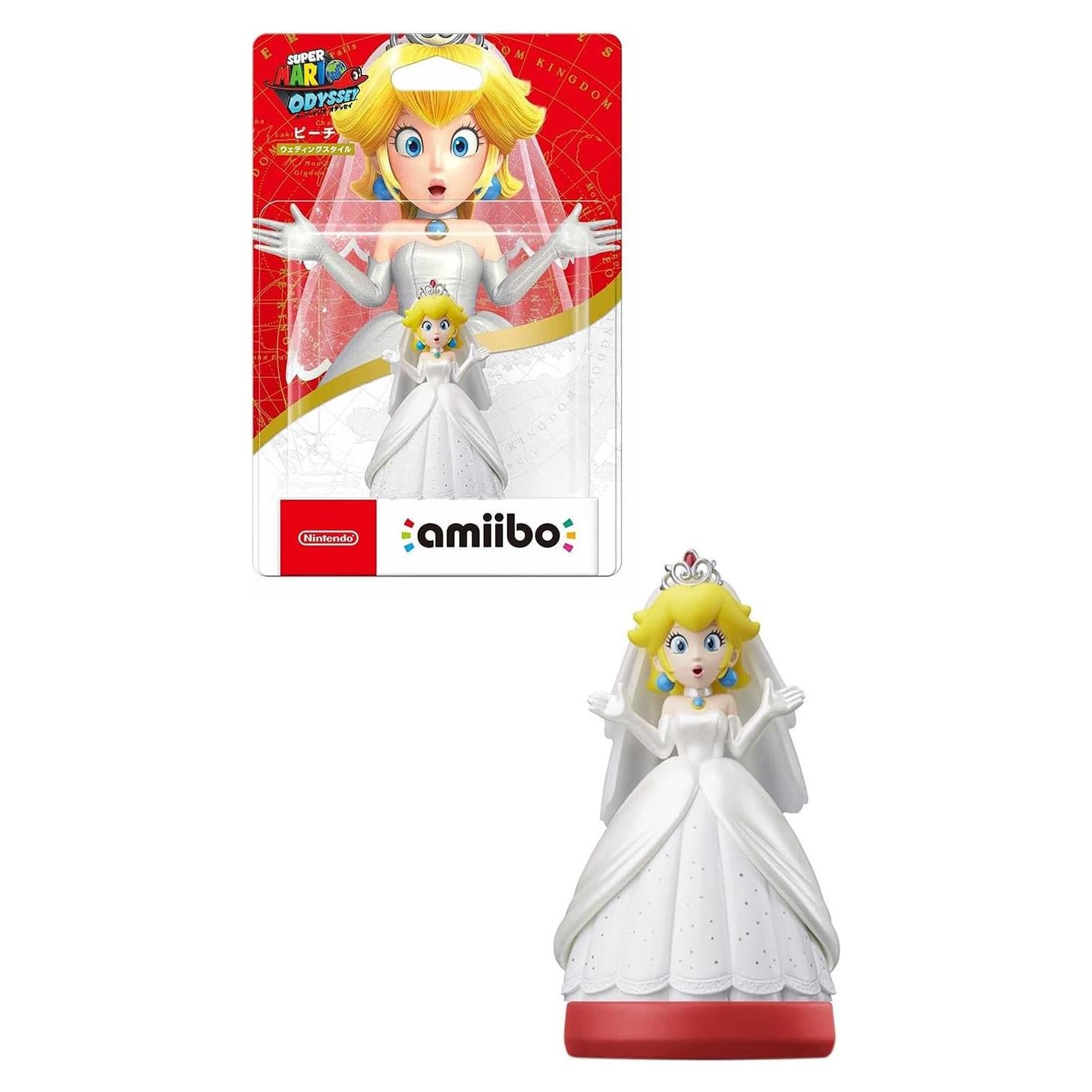 Amiibo Peach Super Mario Odyssey Nintendo 130g