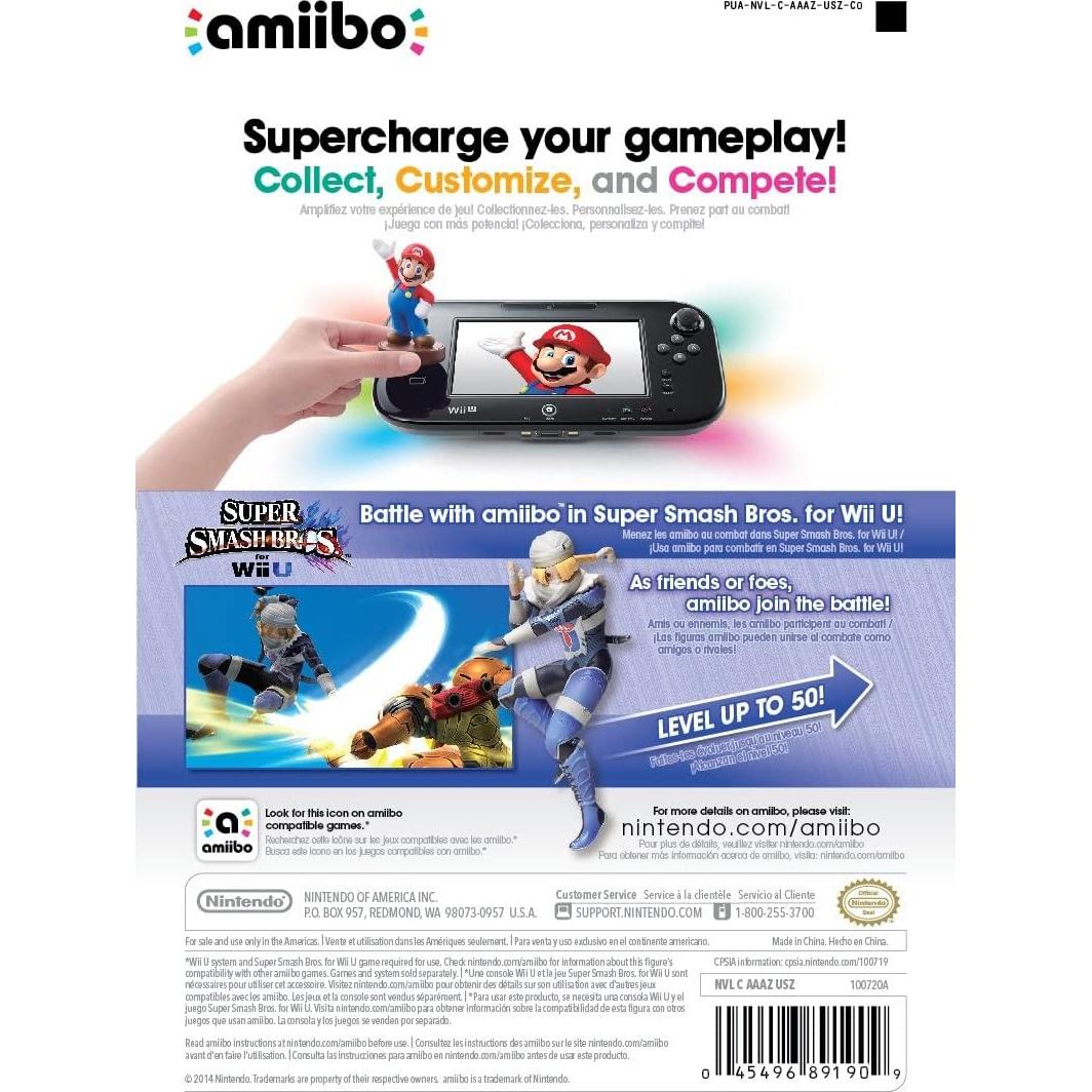 Amiibo Seek Super Smash Bros Nintendo Versión Japonesa