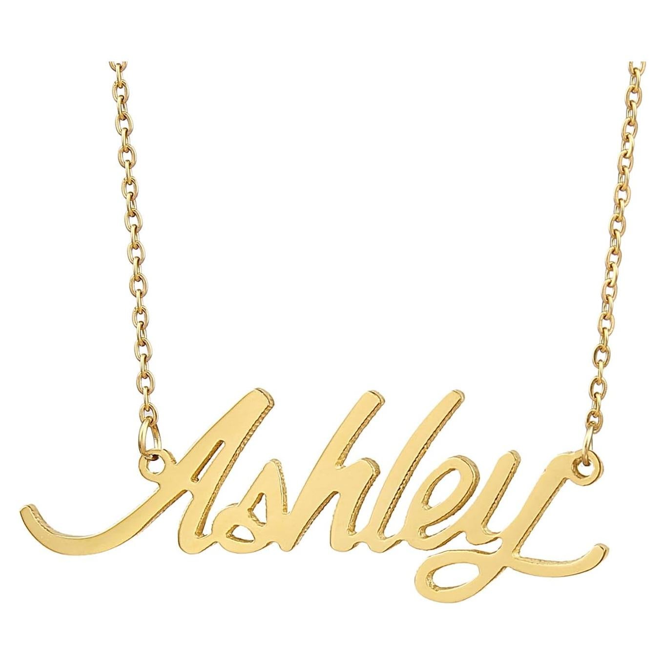 Collar de Nombre Personalizado AOLO Acero Inoxidable 35-55 cm