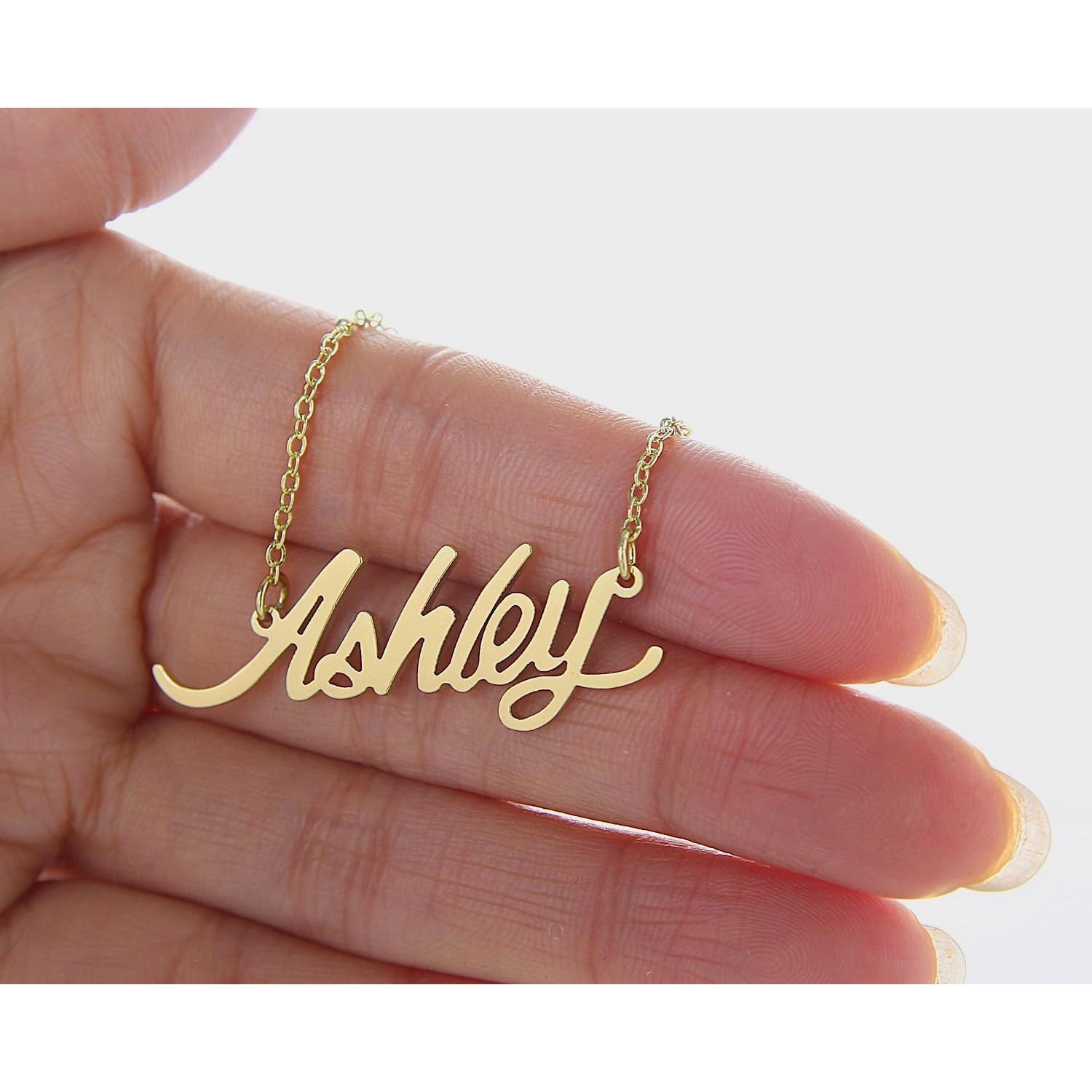 Collar de Nombre Personalizado AOLO Acero Inoxidable 35-55 cm