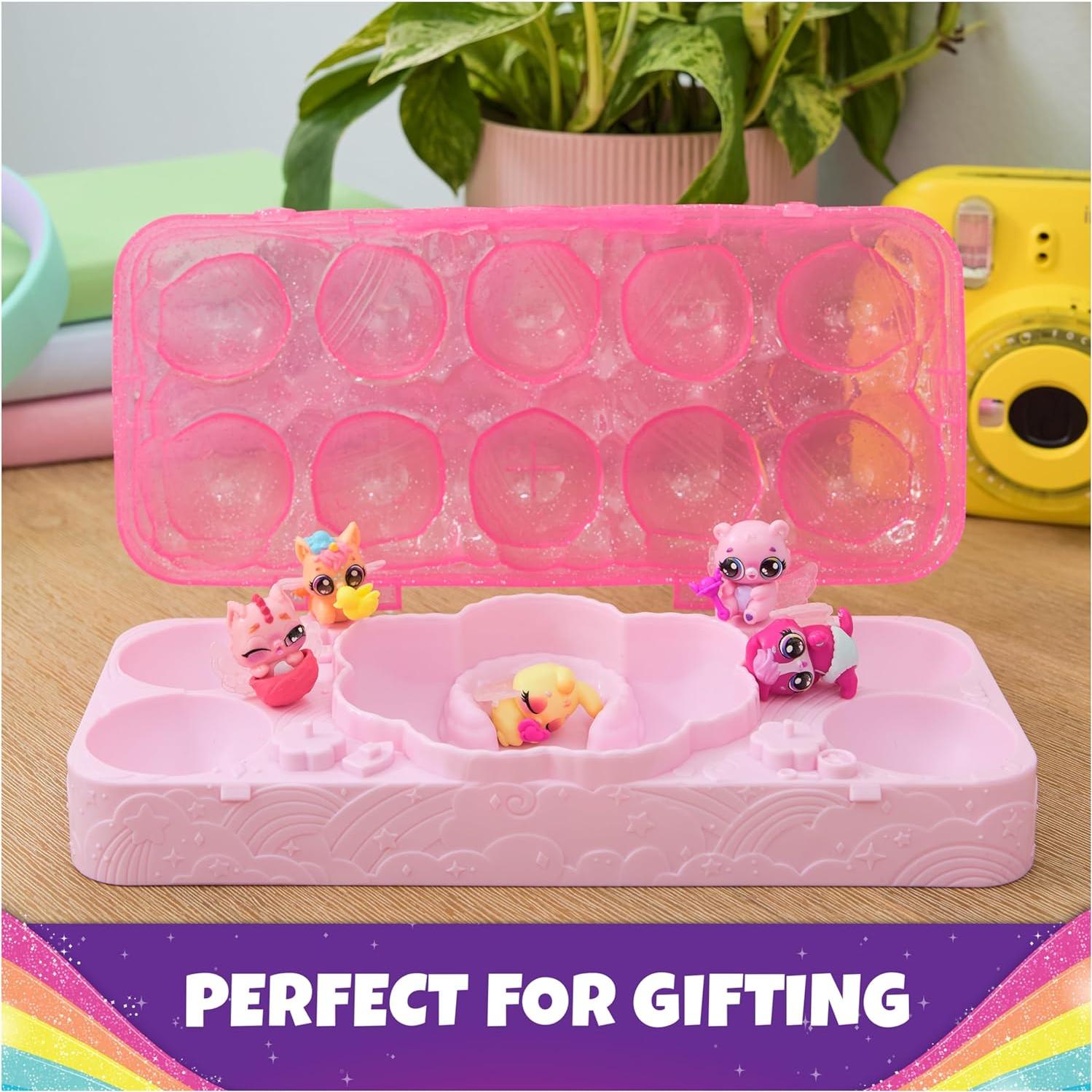 Hatchimals Alive Cartón de Huevo Splash Arcoíris con 5 Figuras