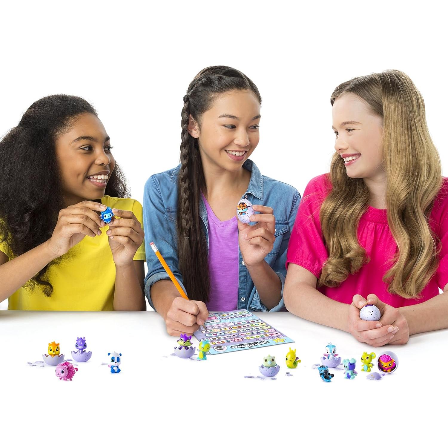 Hatchimals CollEGGtibles Paquete de 4 + Bonificación Spin Master