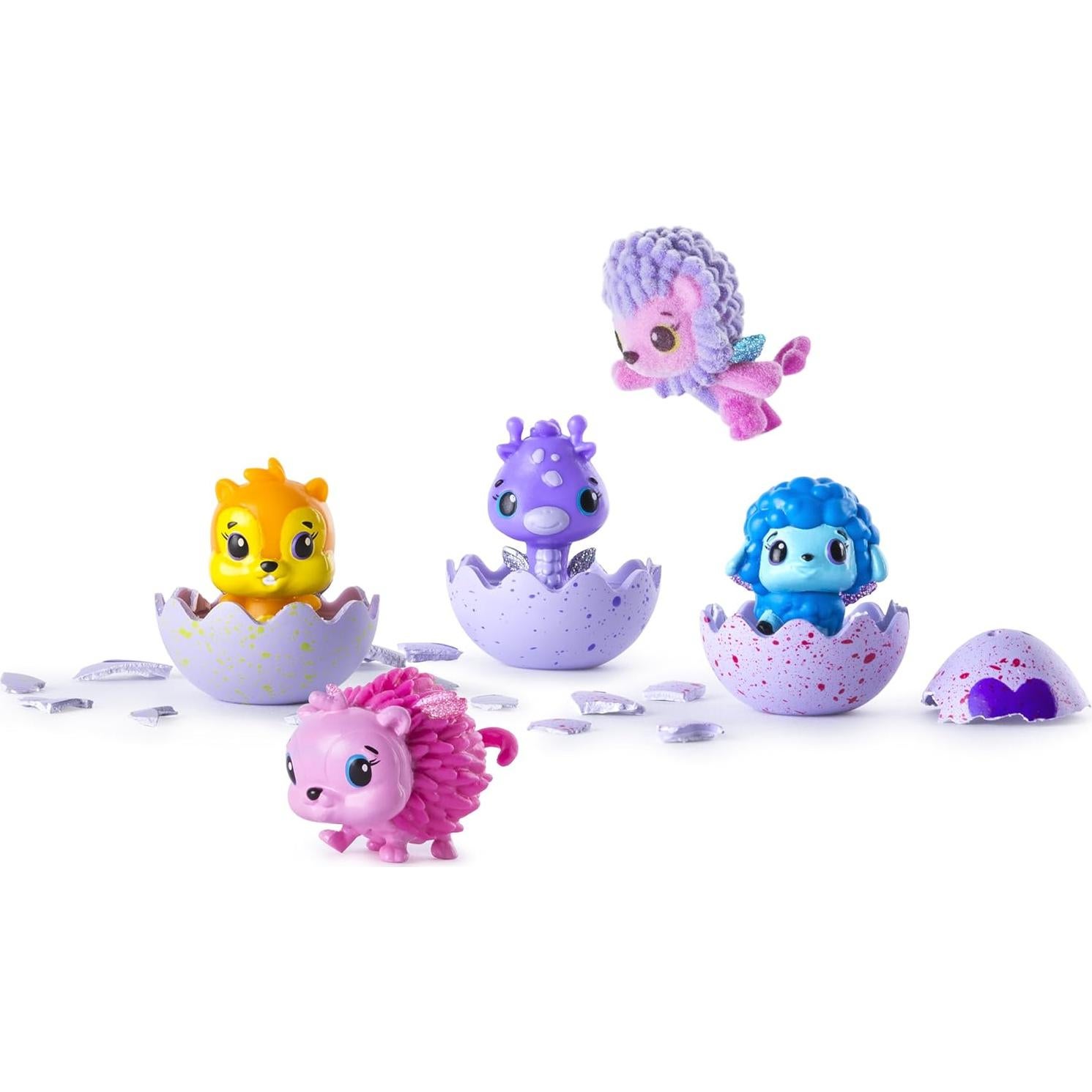 Hatchimals CollEGGtibles Paquete de 4 + Bonificación Spin Master