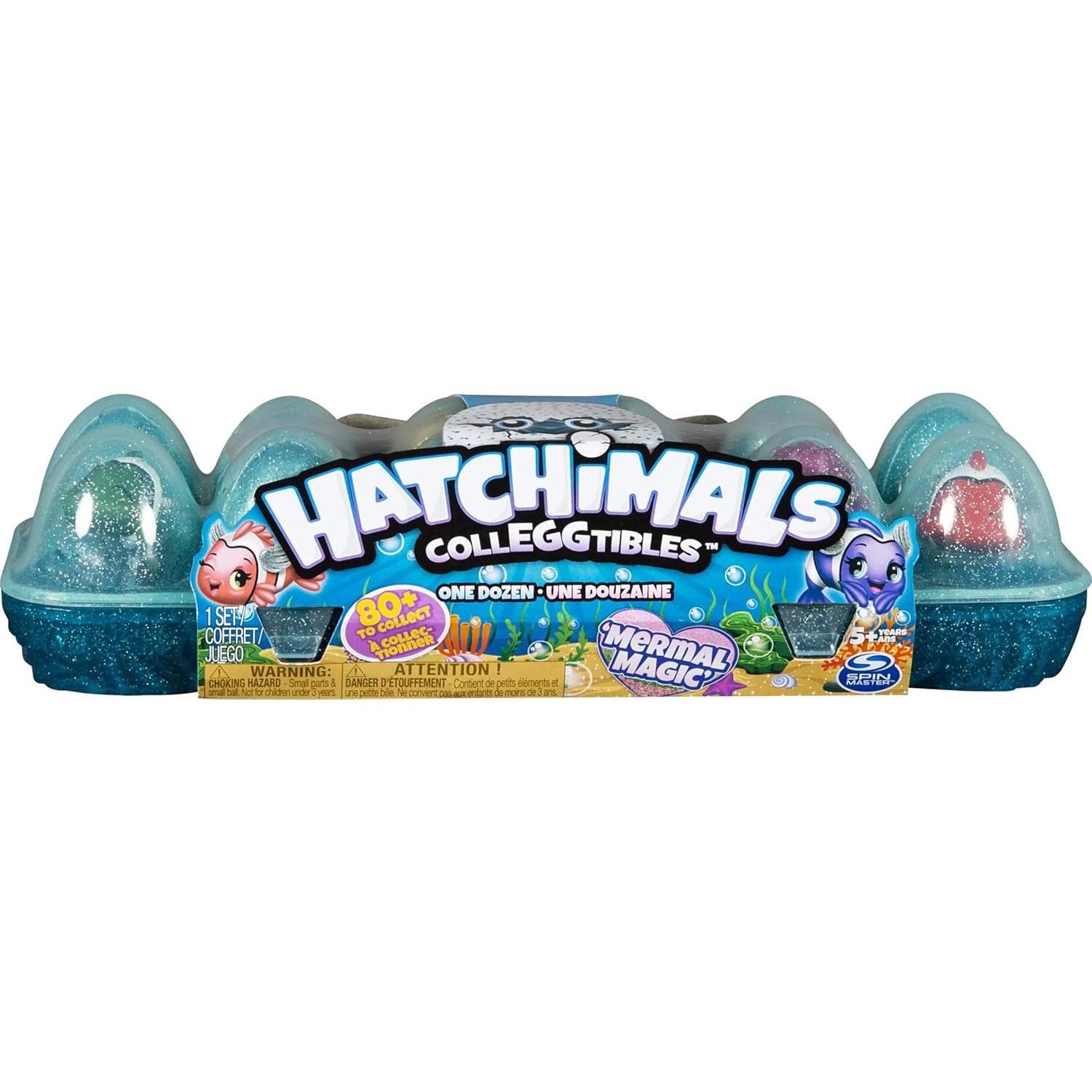 Hatchimals CollEGGtibles Magia Mermal 12 Huevos para Niños 5+