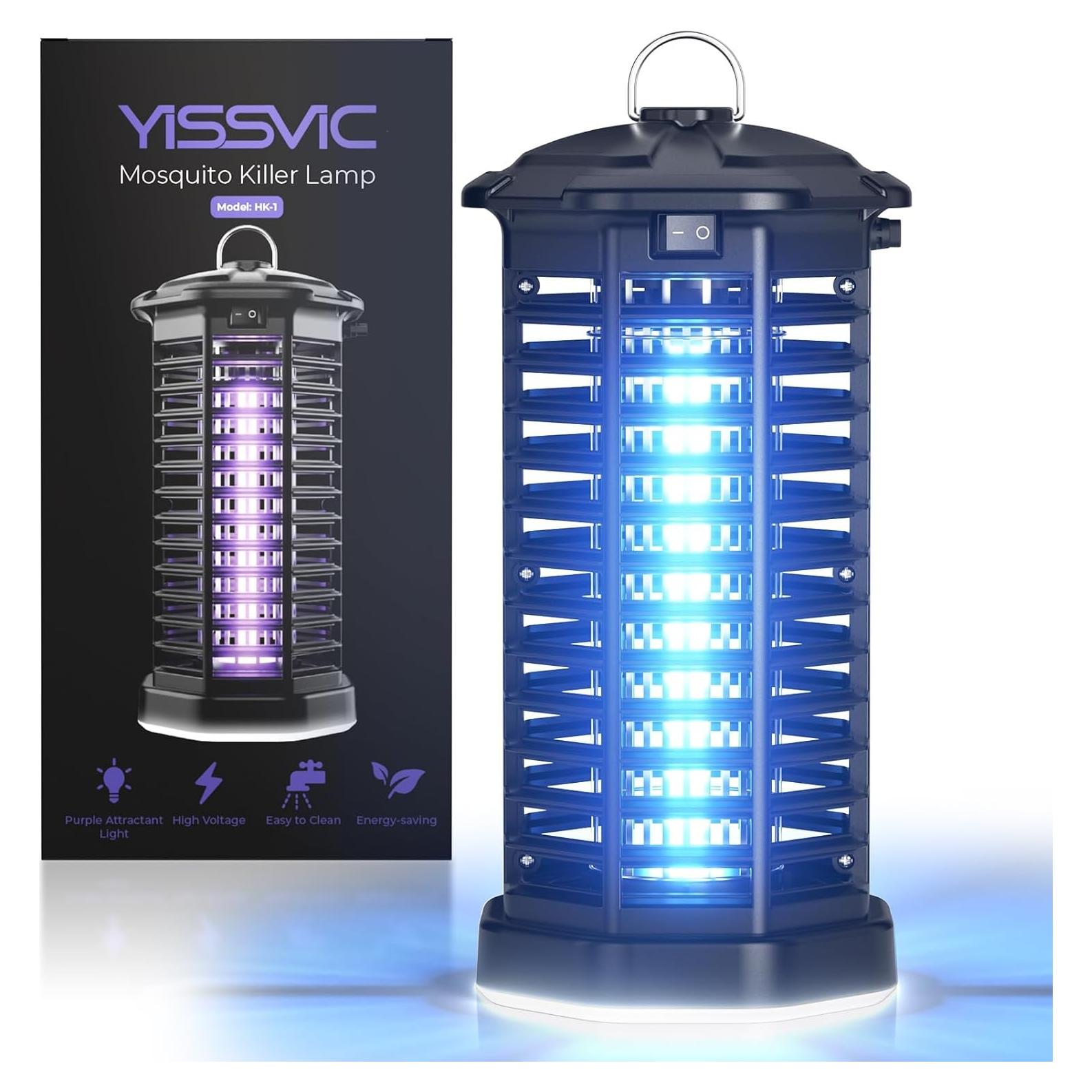 Mata Mosquitos Eléctrico YISSVIC 4200V Impermeable 15W